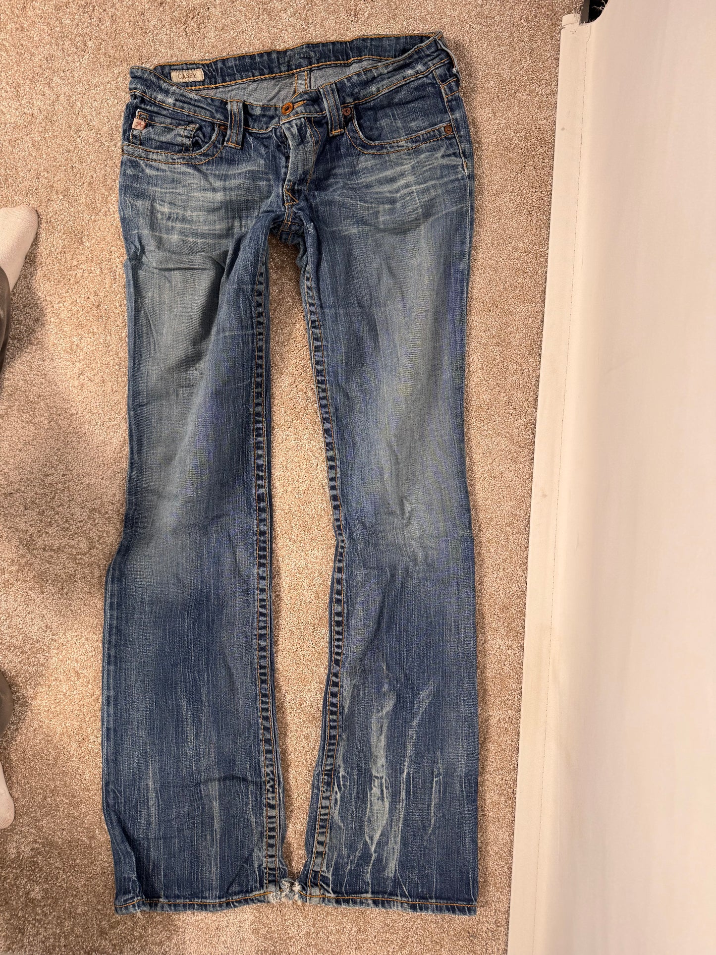 Lågmidjade jeans stl: M