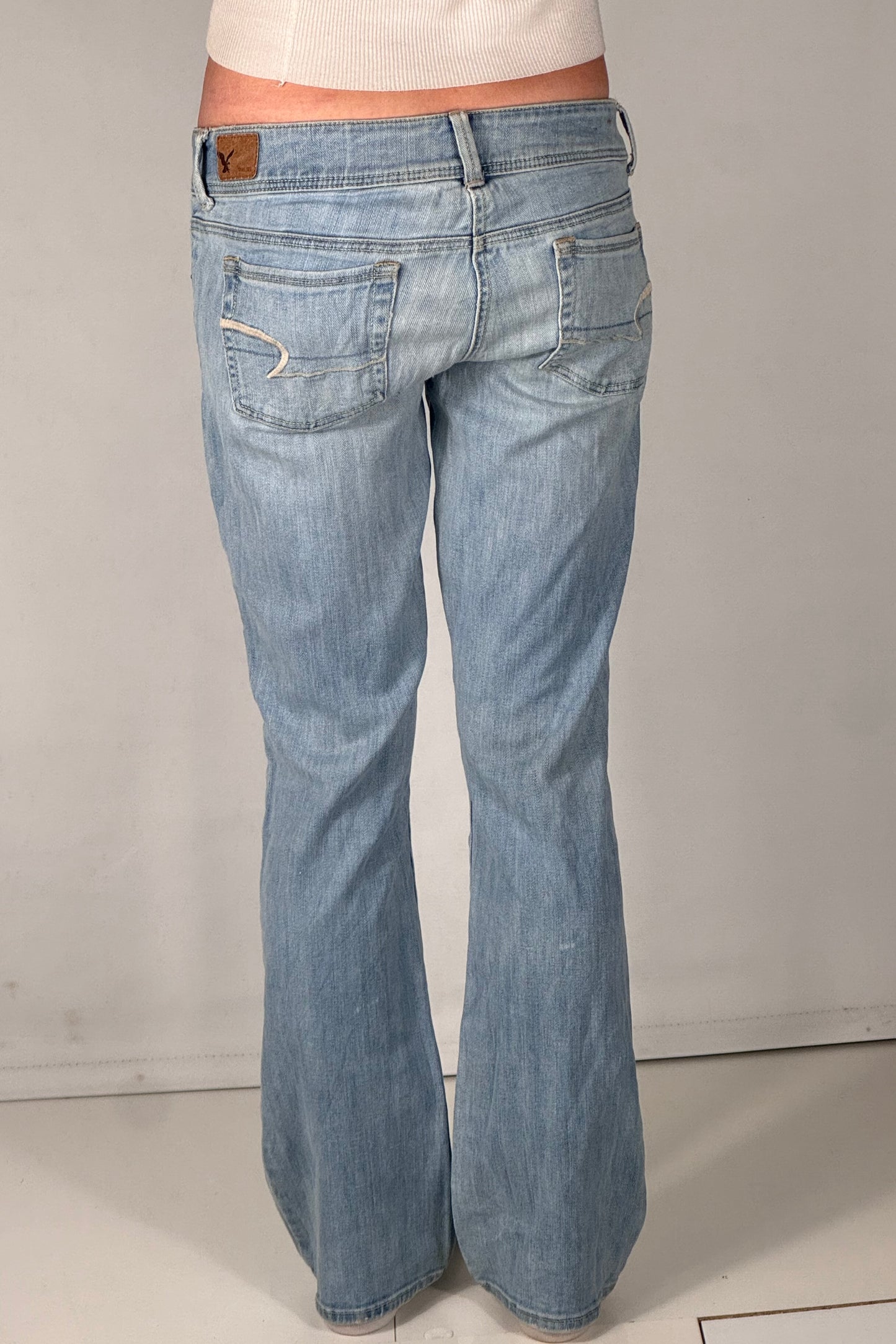 Lågmidjade jeans stl: S