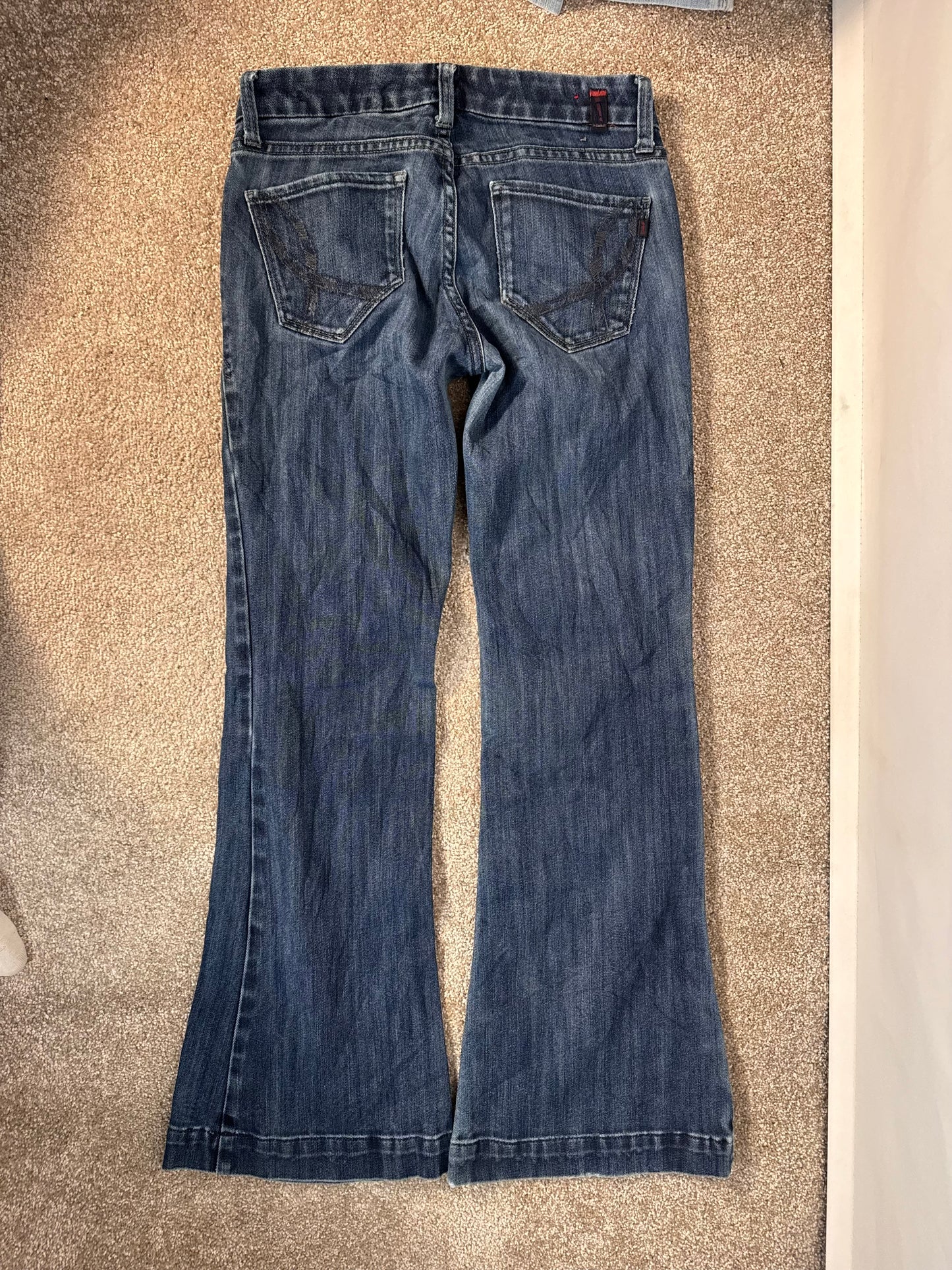 Lavmidede jeans str: XXS
