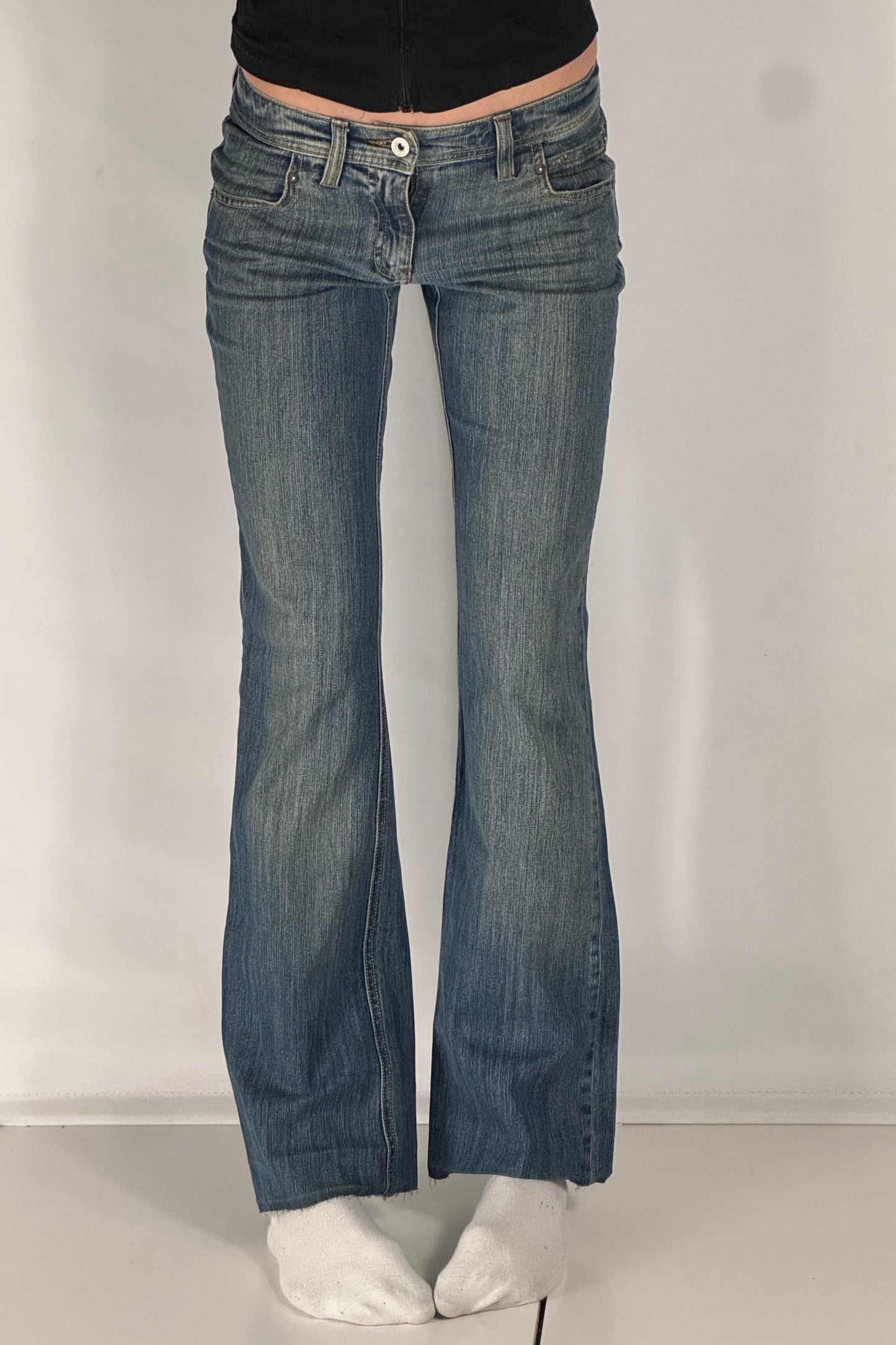Lågmidjade jeans stl: XXS