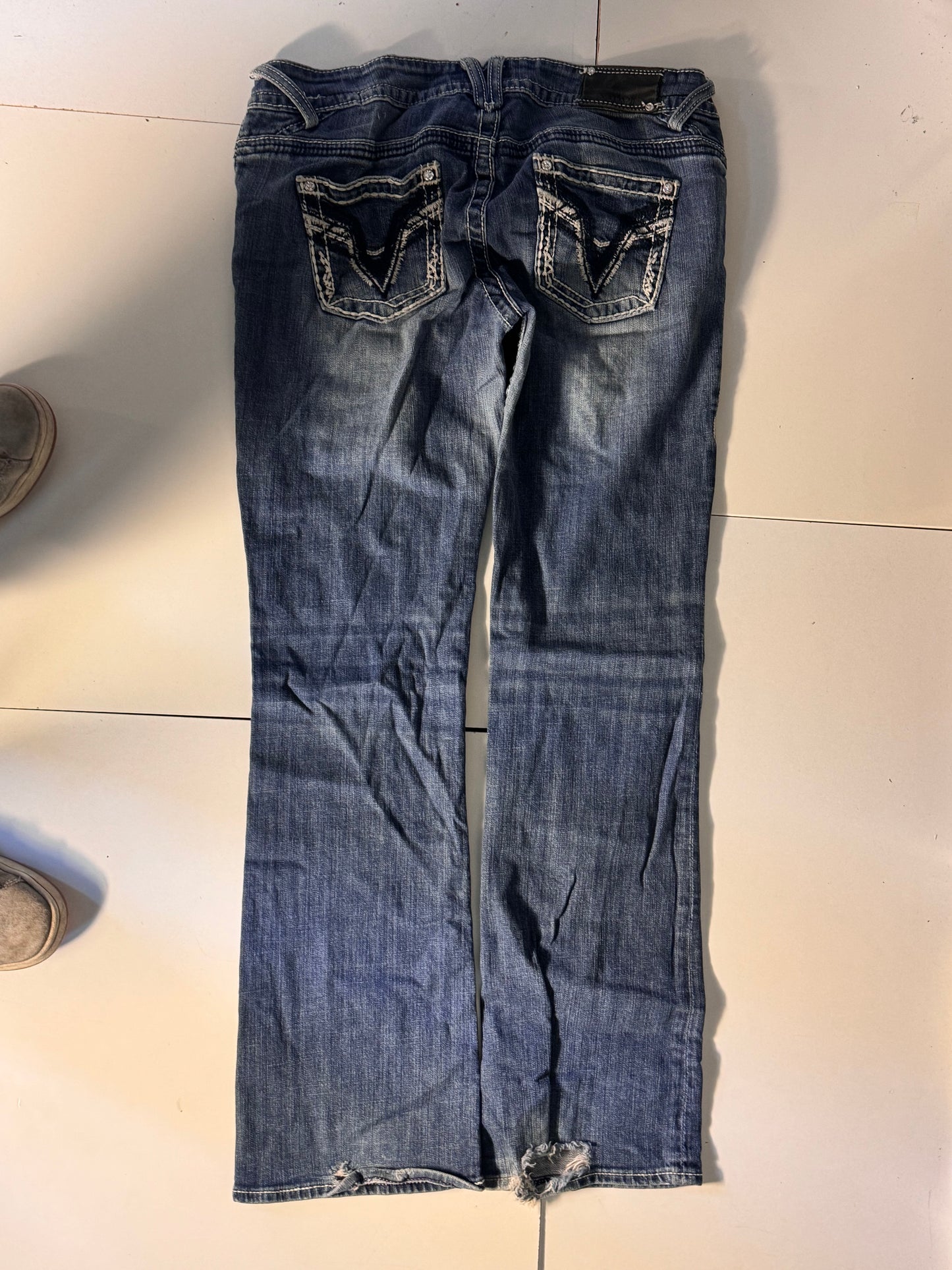 Lågmidjade jeans stl: