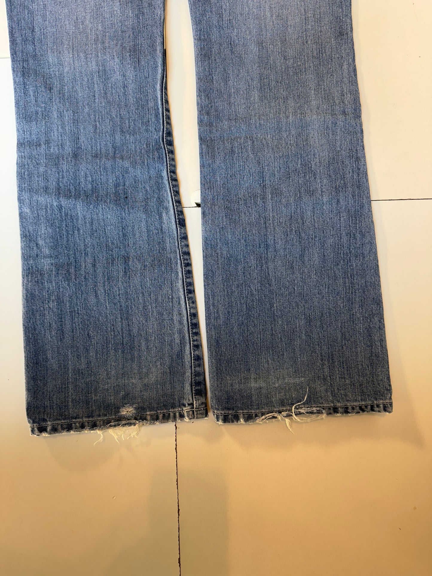Lågmidjade jeans–stl: XS
