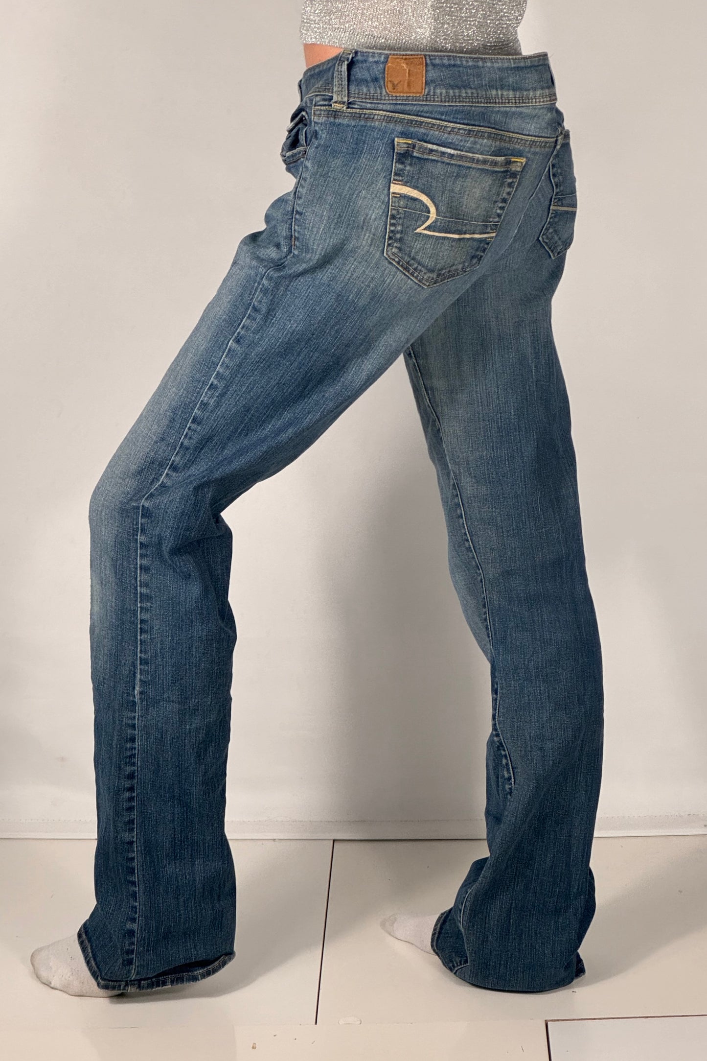 Lågmidjade jeans stl: L