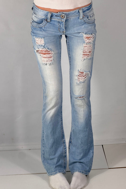 Lågmidjade jeans stl: XS