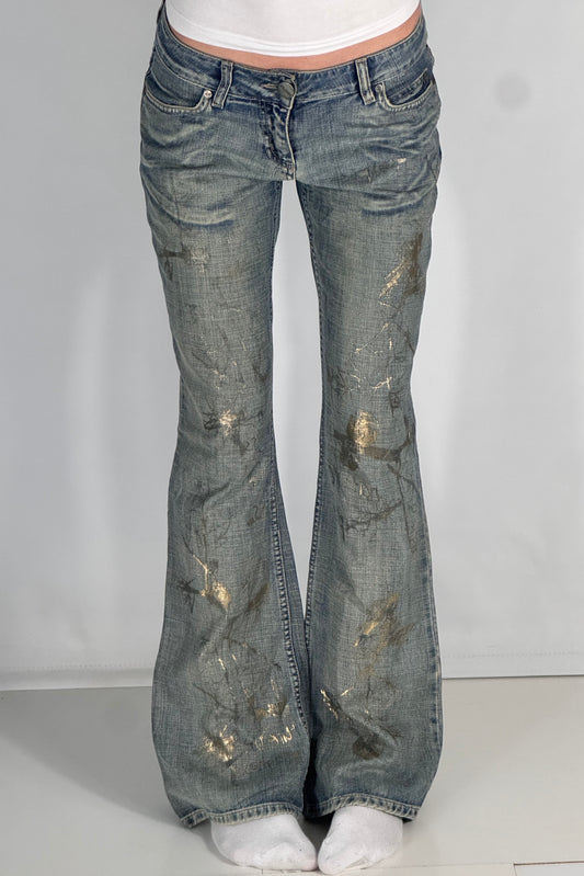 Lågmidjade jeans stl: XS