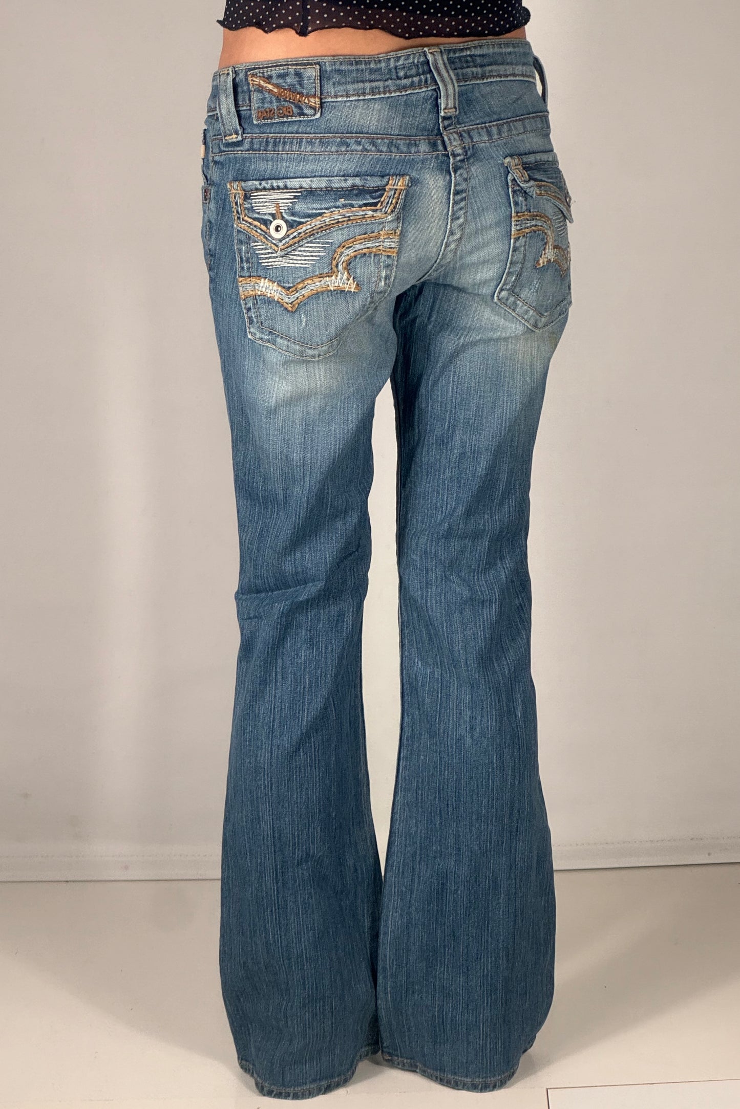Lågmidjade jeans stl: S