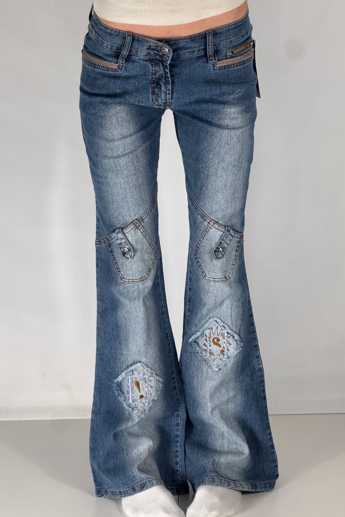 Lavlivede jeans str: XXS