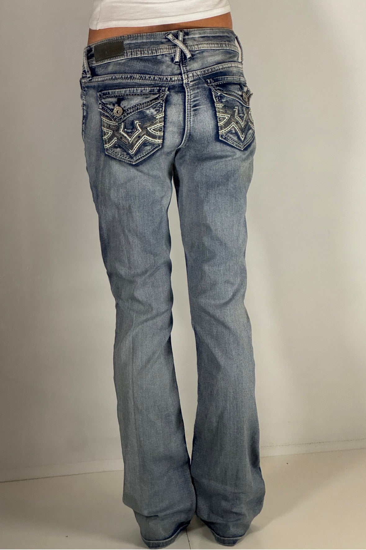 Lågmidjade jeans stl: XS