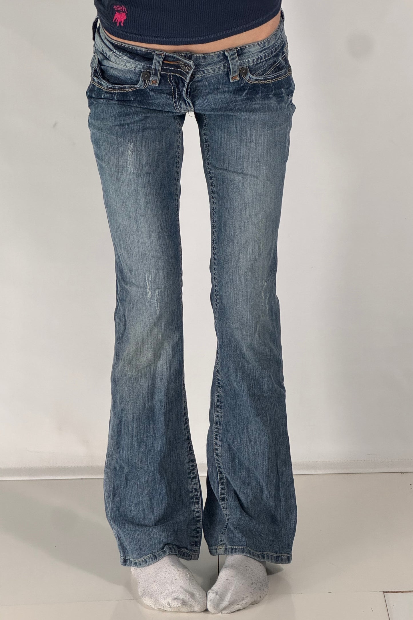 Lågmidjade jeans stl: XXS