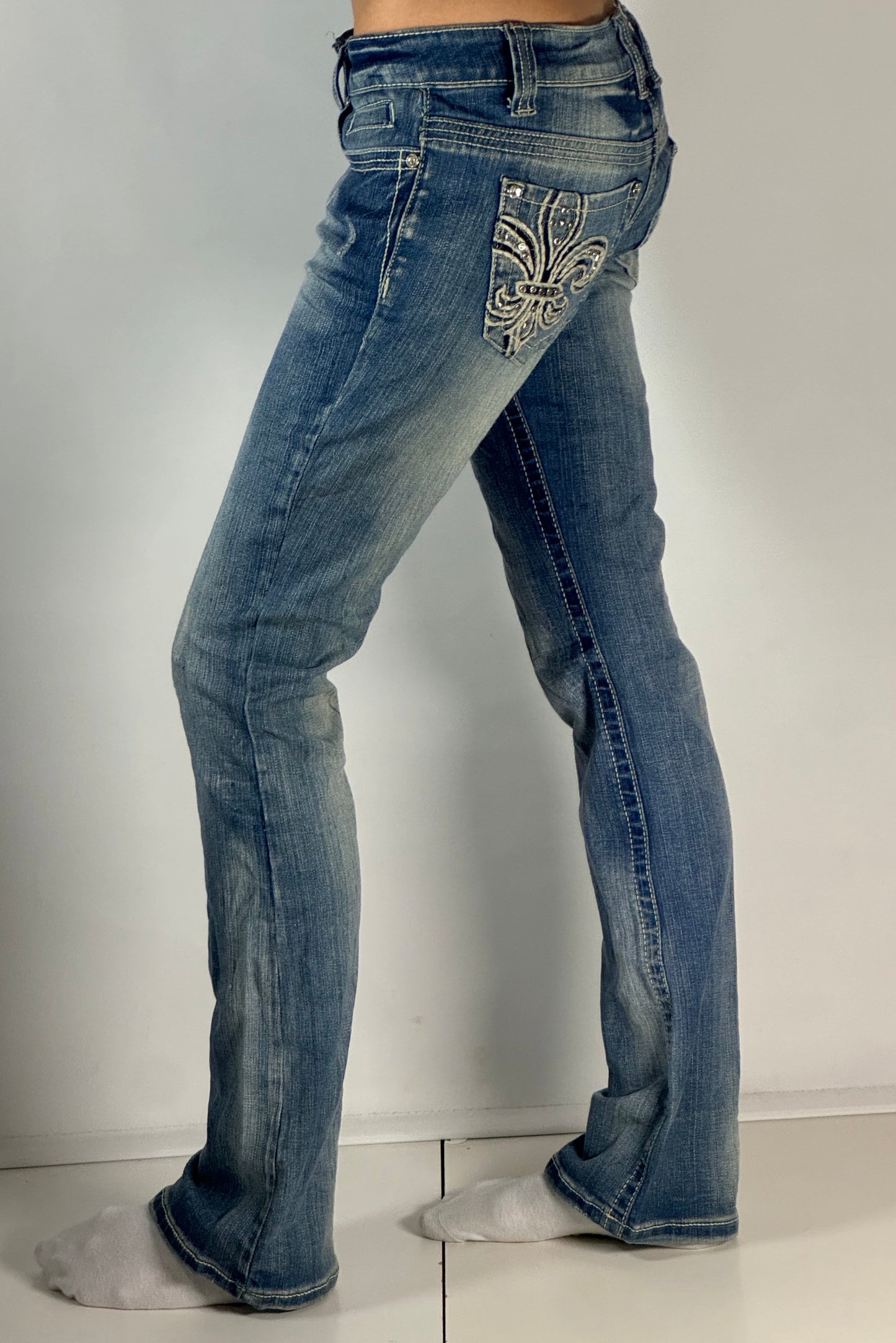 Lågmidjade jeans stl: XS