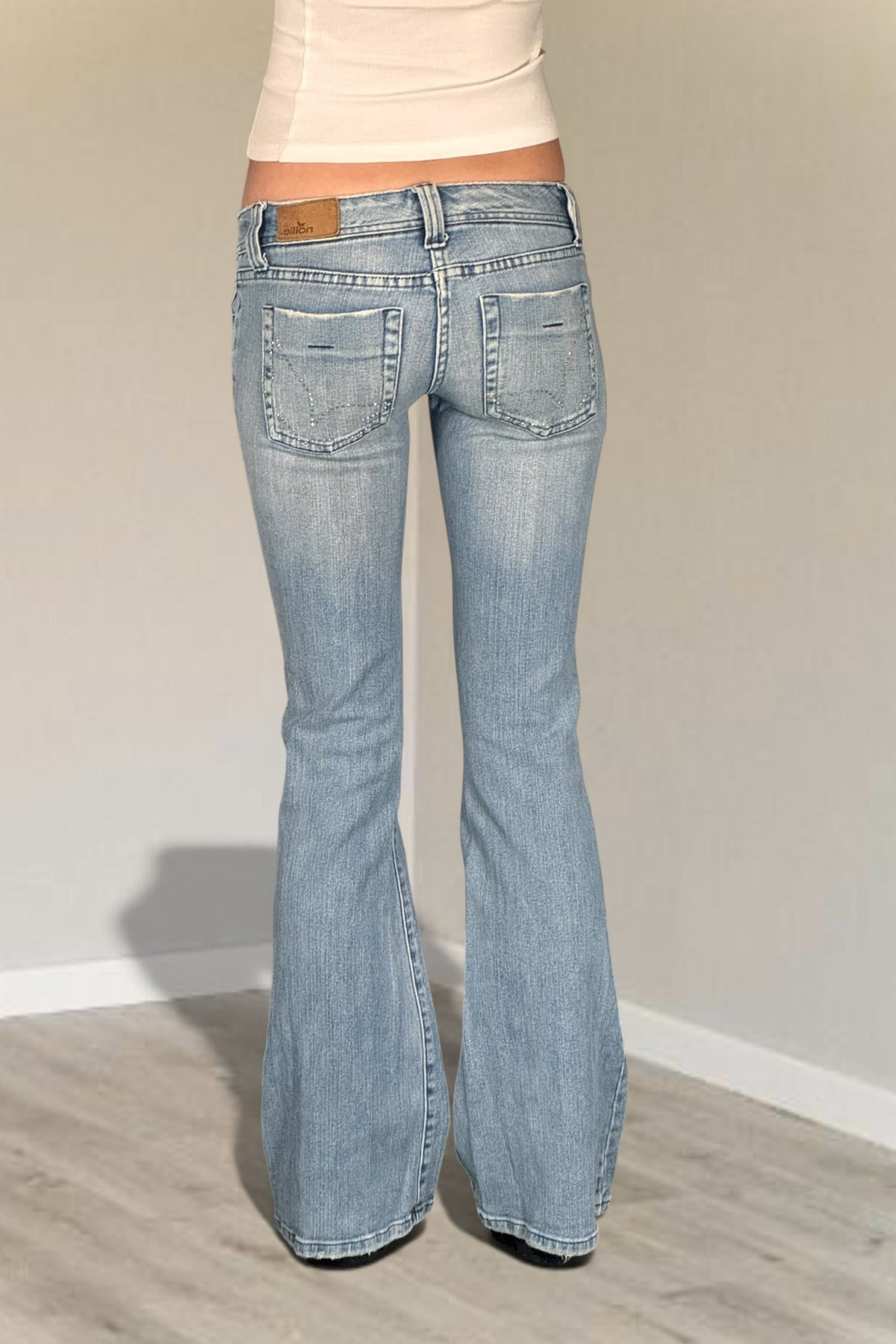 Lågmidjade jeans stl: XXS