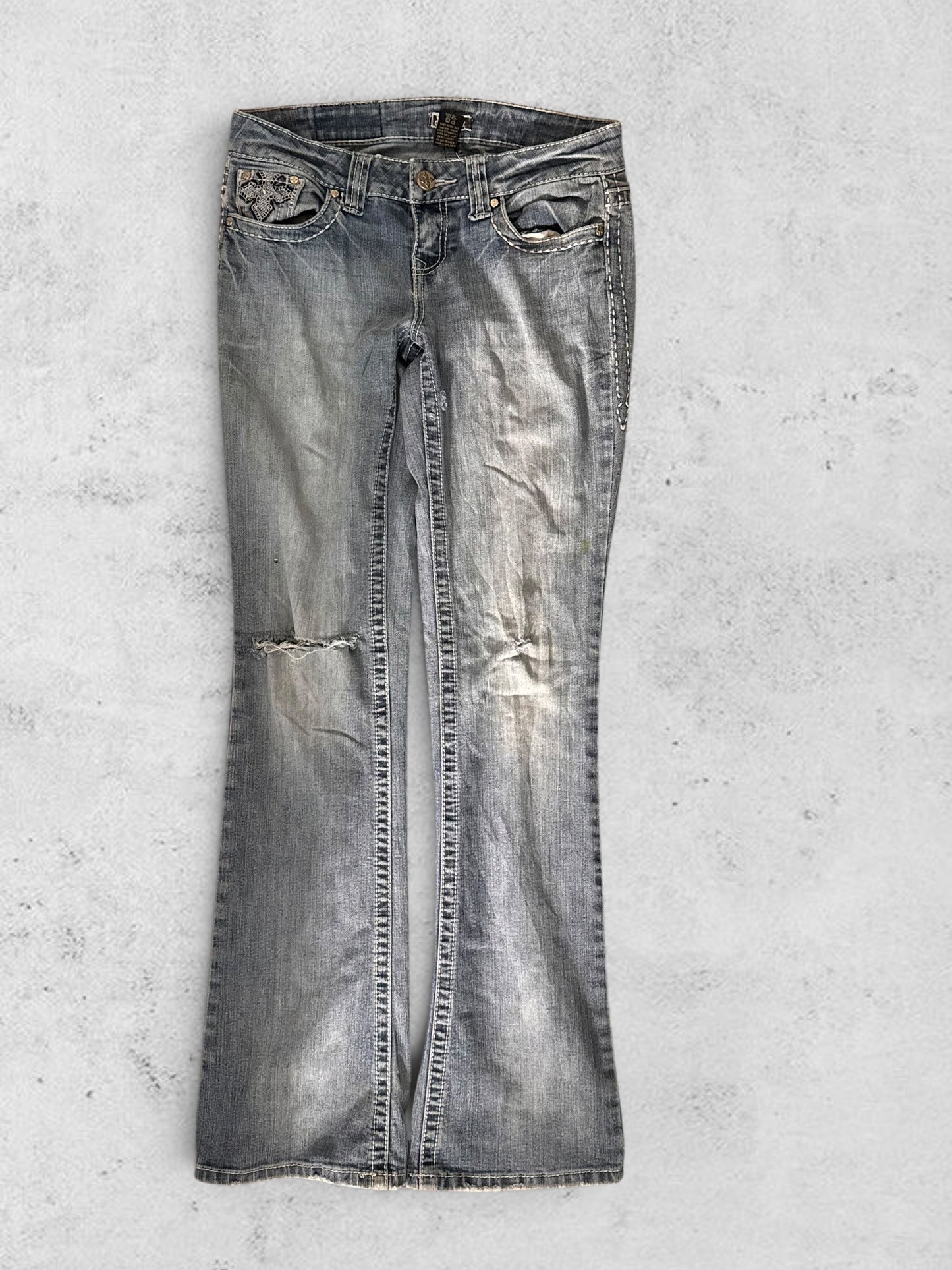 Lågmidjade jeans stl: XS