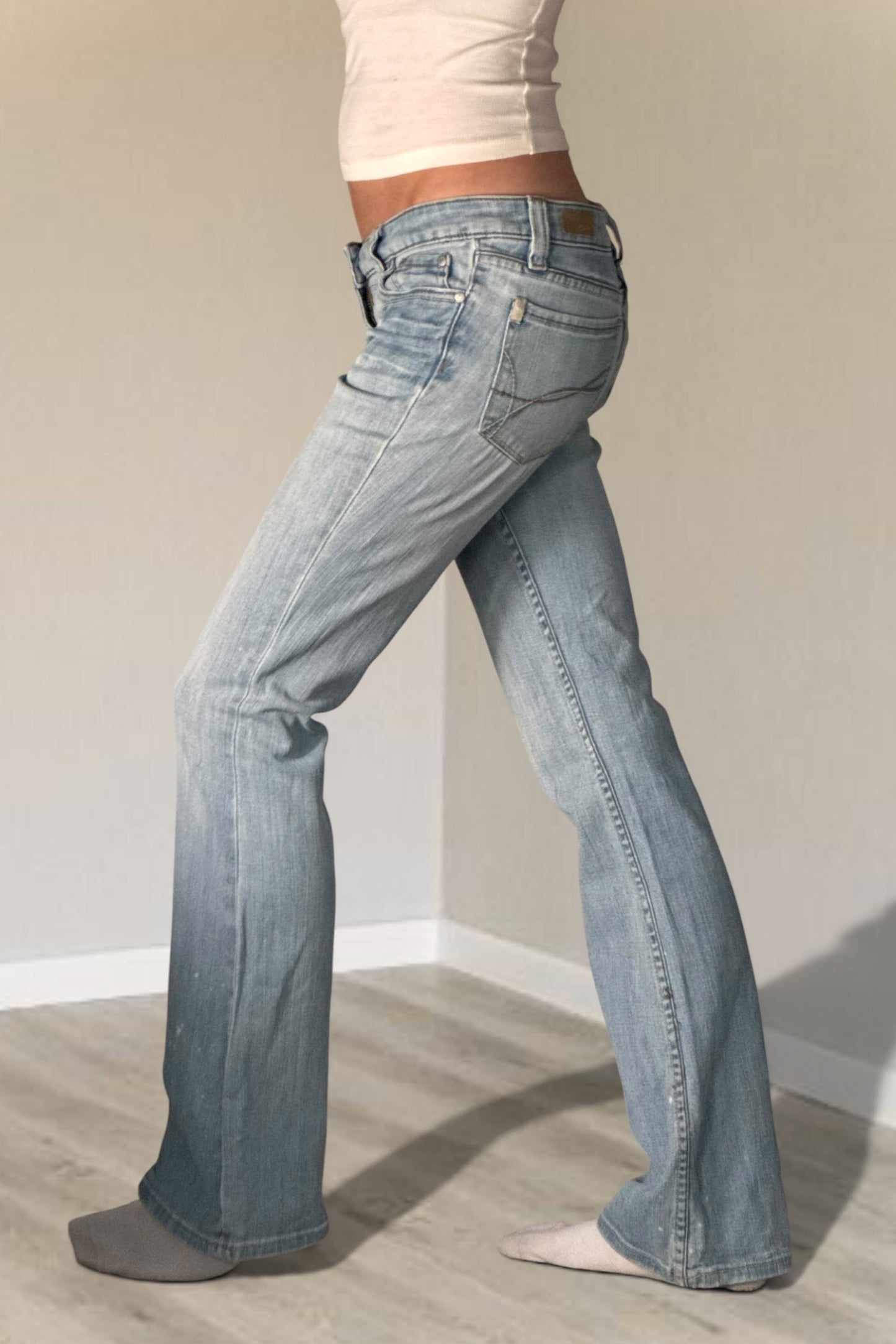 Lågmidjade jeans stl: XS