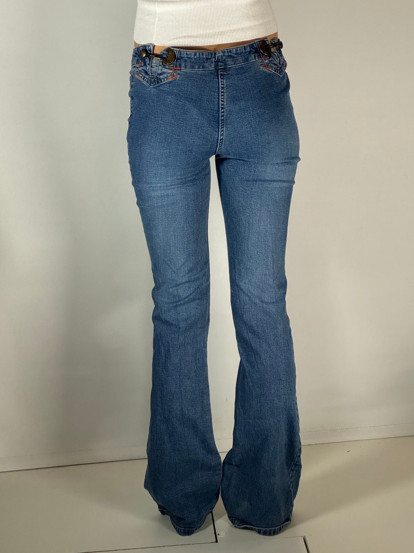 Lågmidjade jeans stl: S