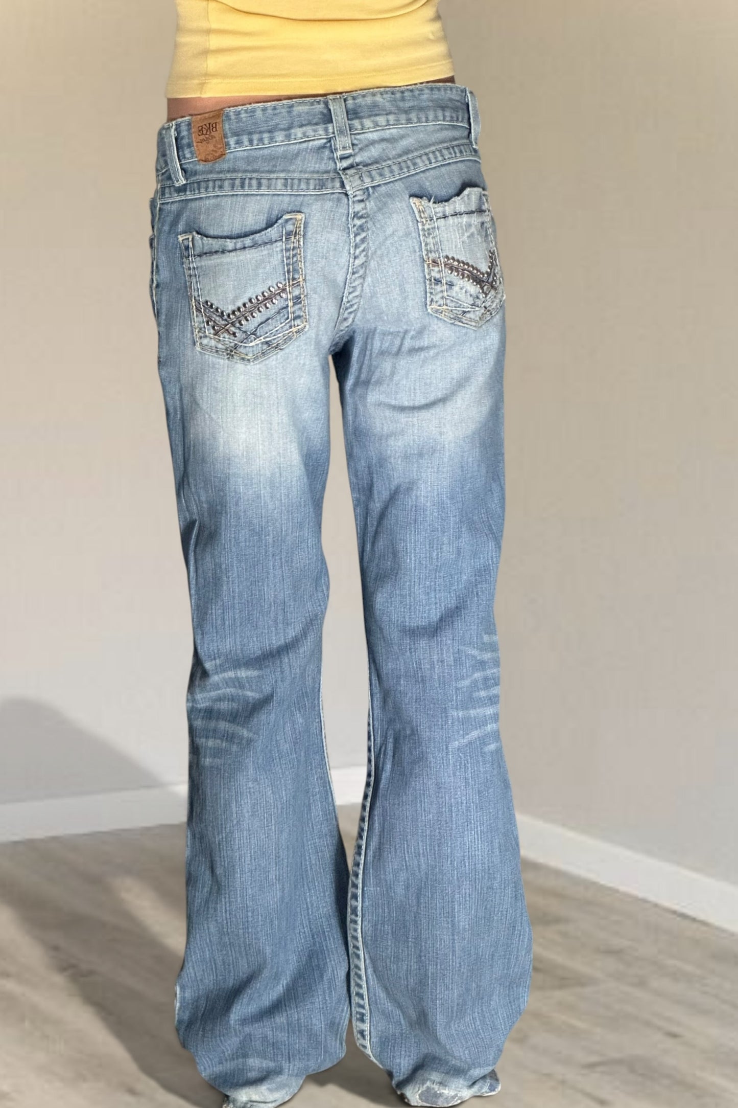 Lågmidjade jeans stl: S