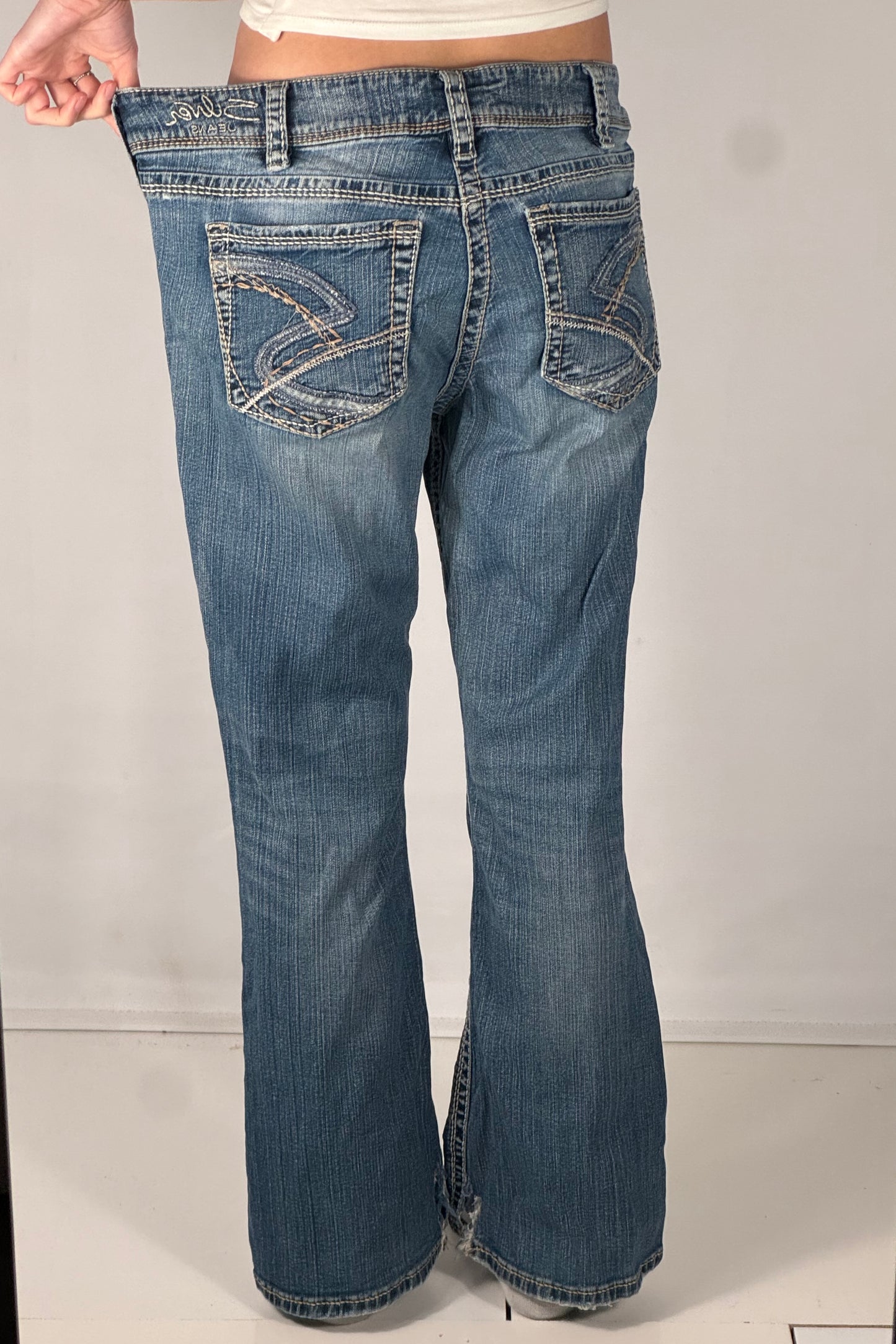 Lågmidjade jeans stl: L