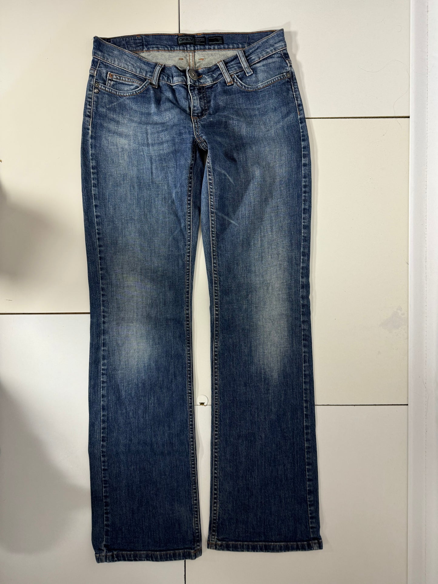 Lågmidjade jeans stl: S