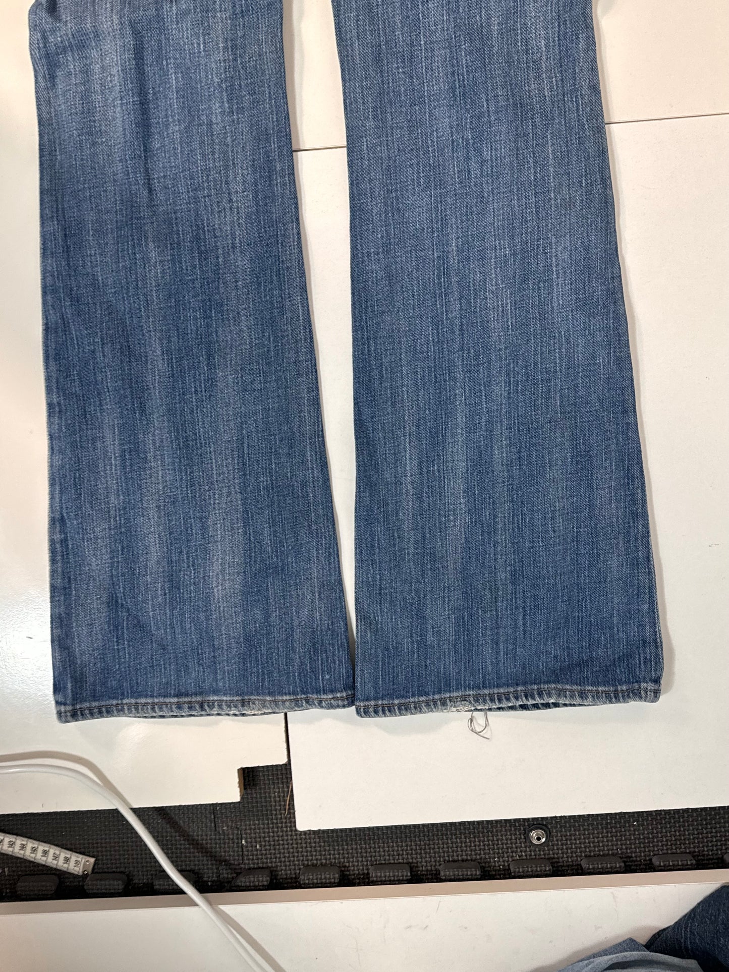 Lavtaljede jeans str: S
