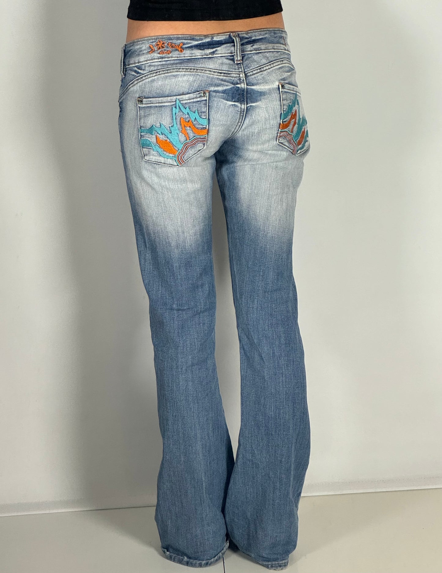 Lågmidjade jeans stl: S