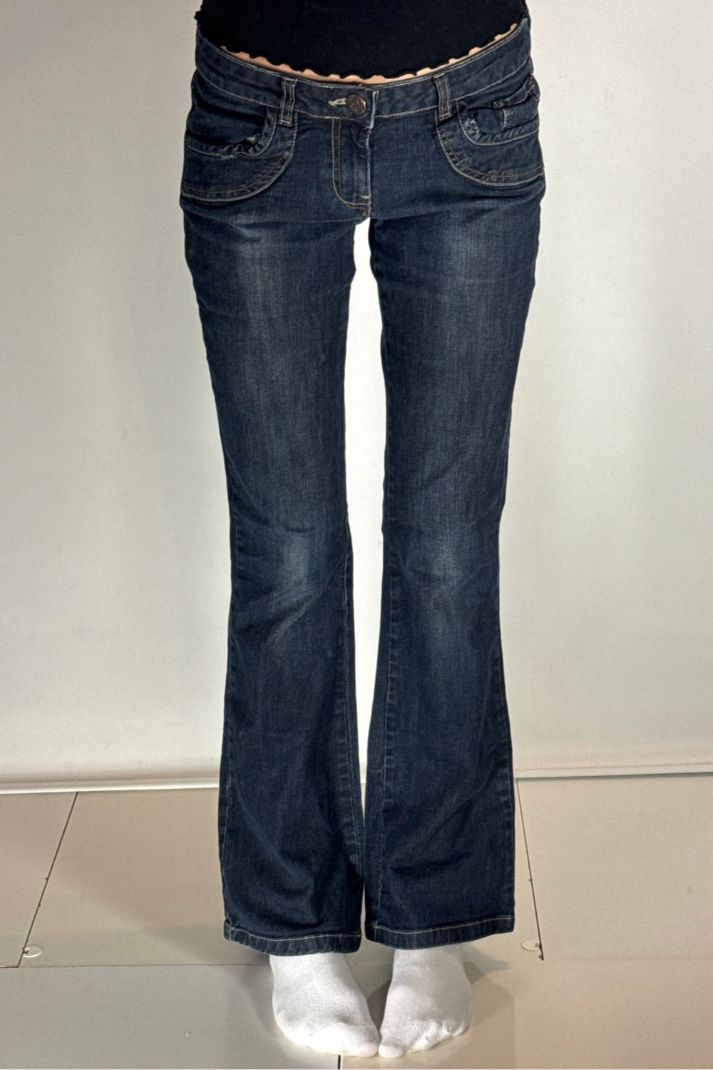 Lågmidjade jeans stl: S