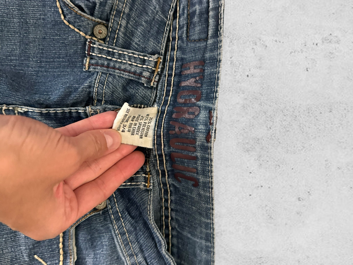 Lågmidjade jeans stl: XS