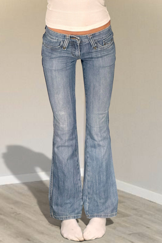Lågmidjade jeans stl: XXS