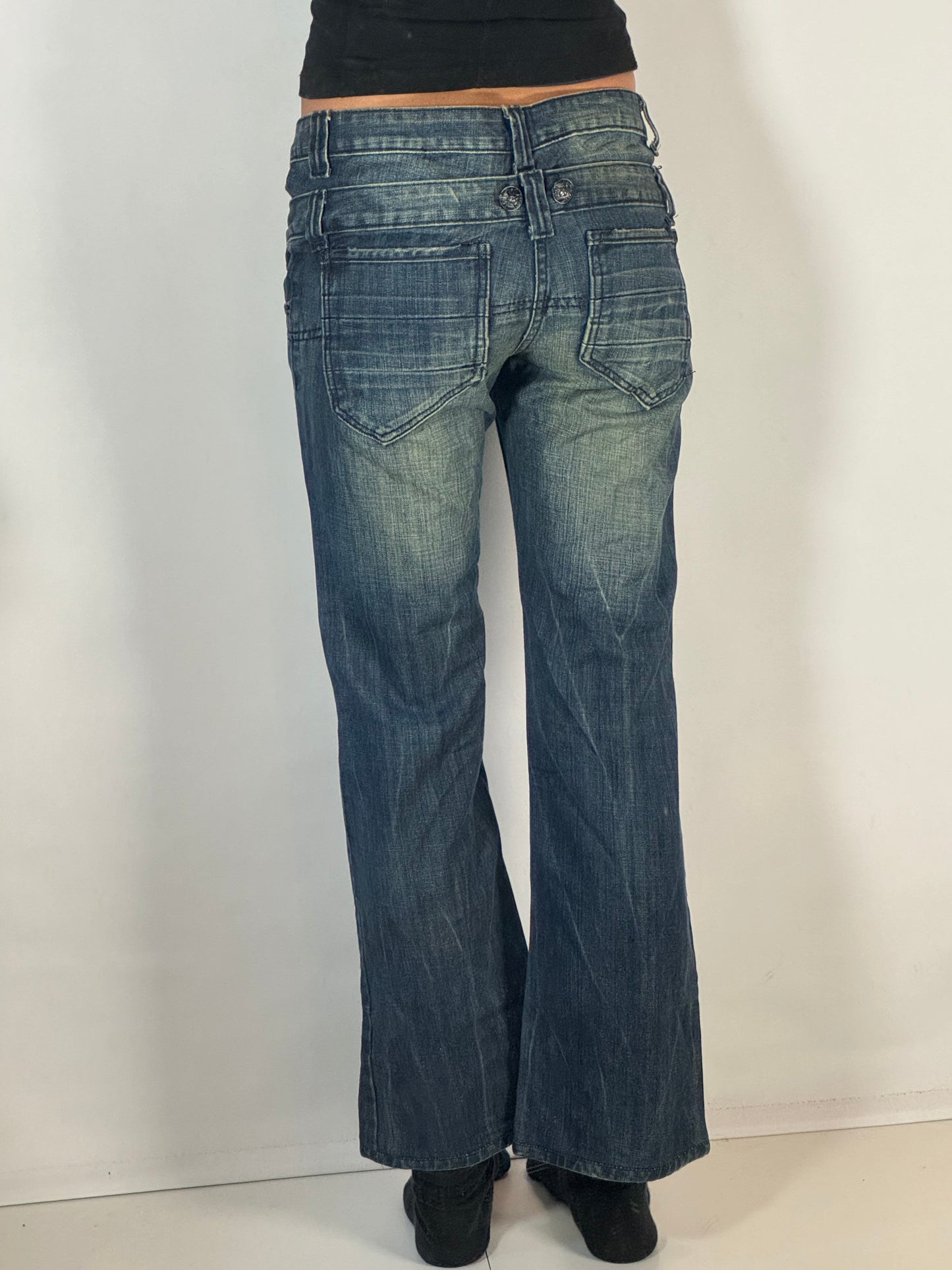Lågmidjade jeans stl: XS