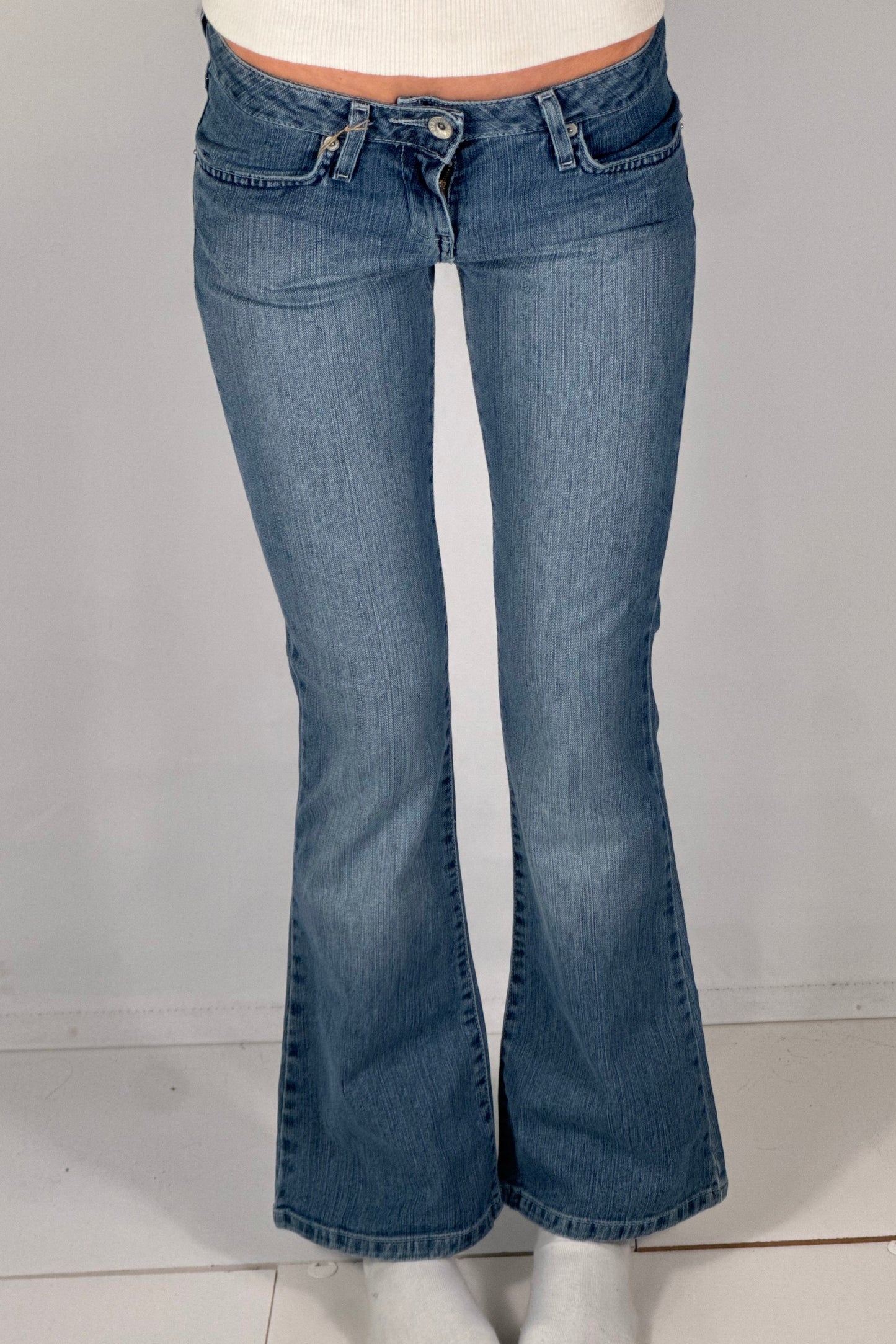 Lågmidjade jeans stl: XXS