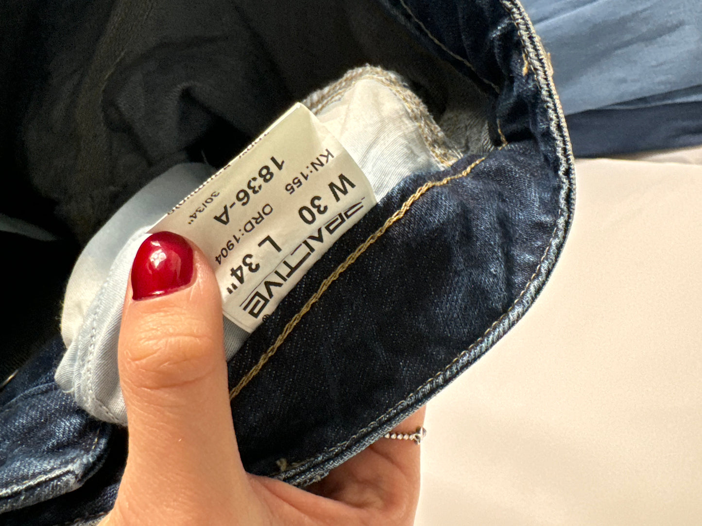 Lågmidjade jeans stl: XS/S