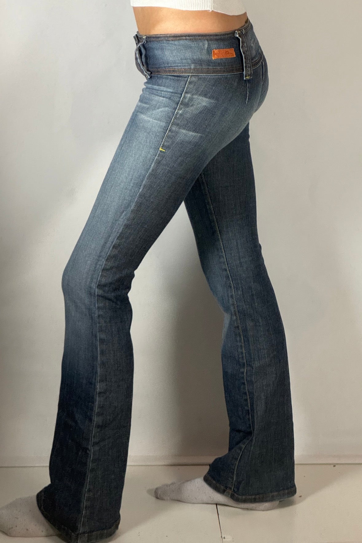 Lågmidjade jeans stl: XXS/XS