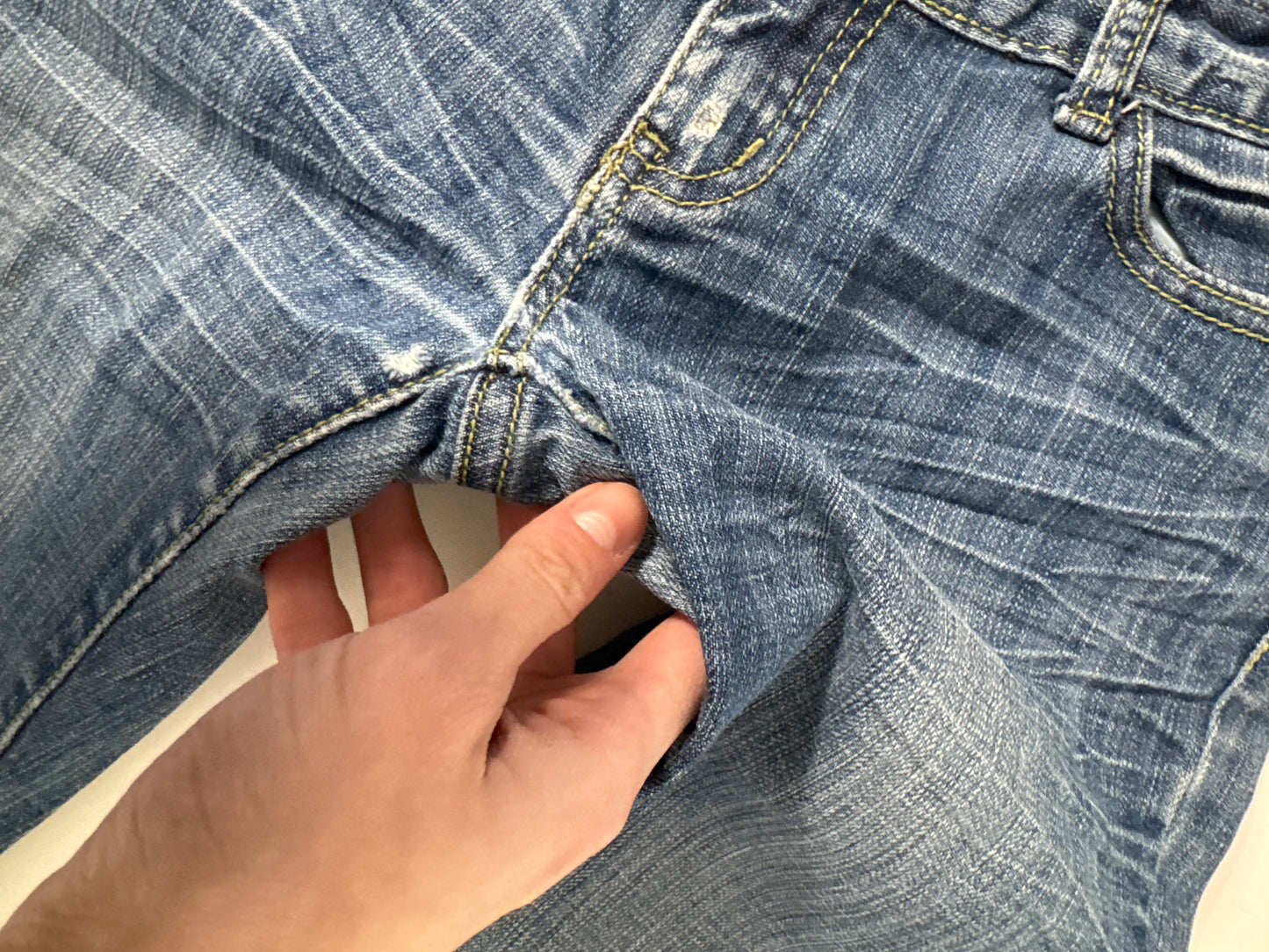 Lågmidjade jeans stl: S