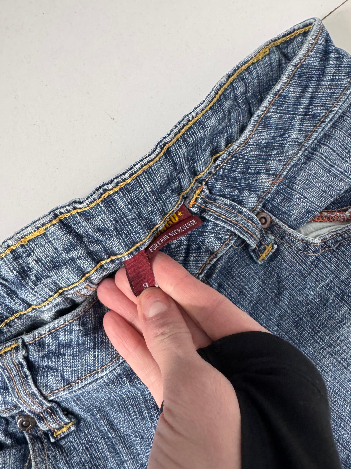 Lågmidjade jeans stl: S