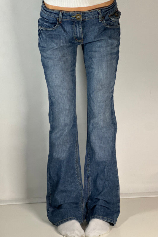 Lågmidjade jeans stl: S