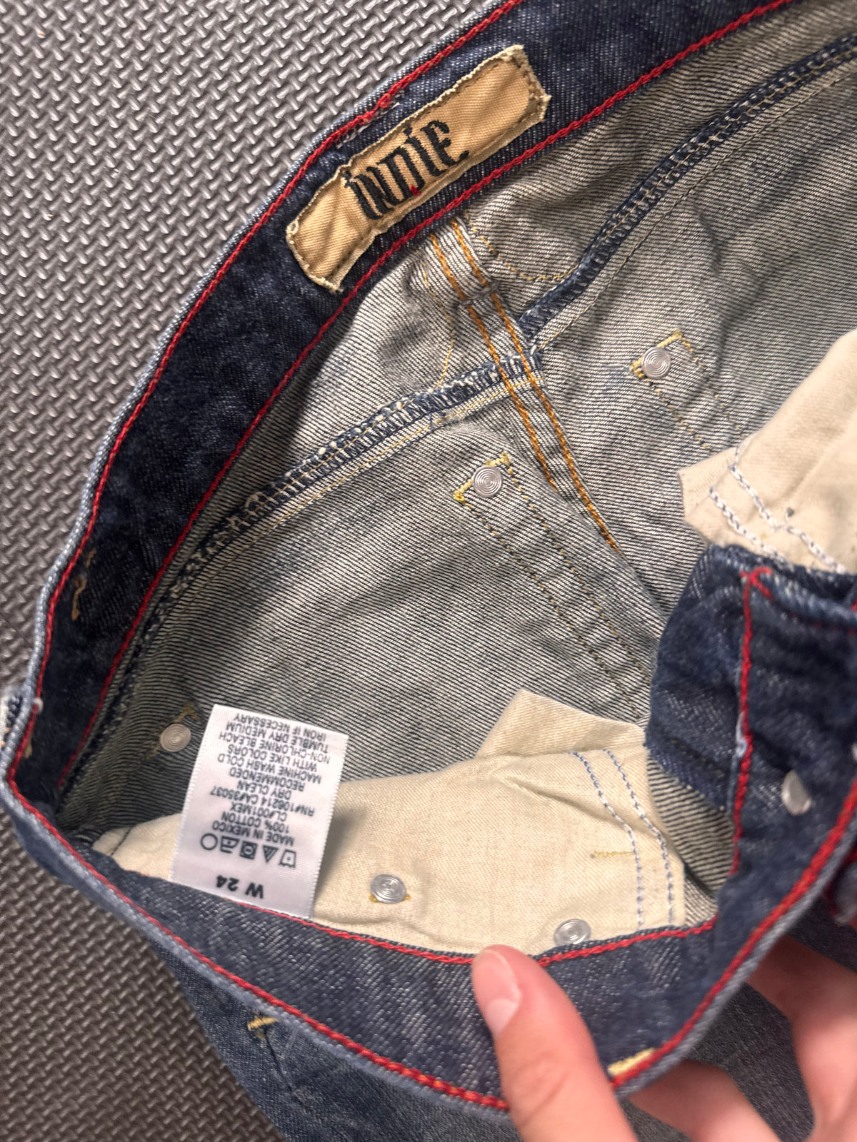 Lågmidjade jeans stl: XS