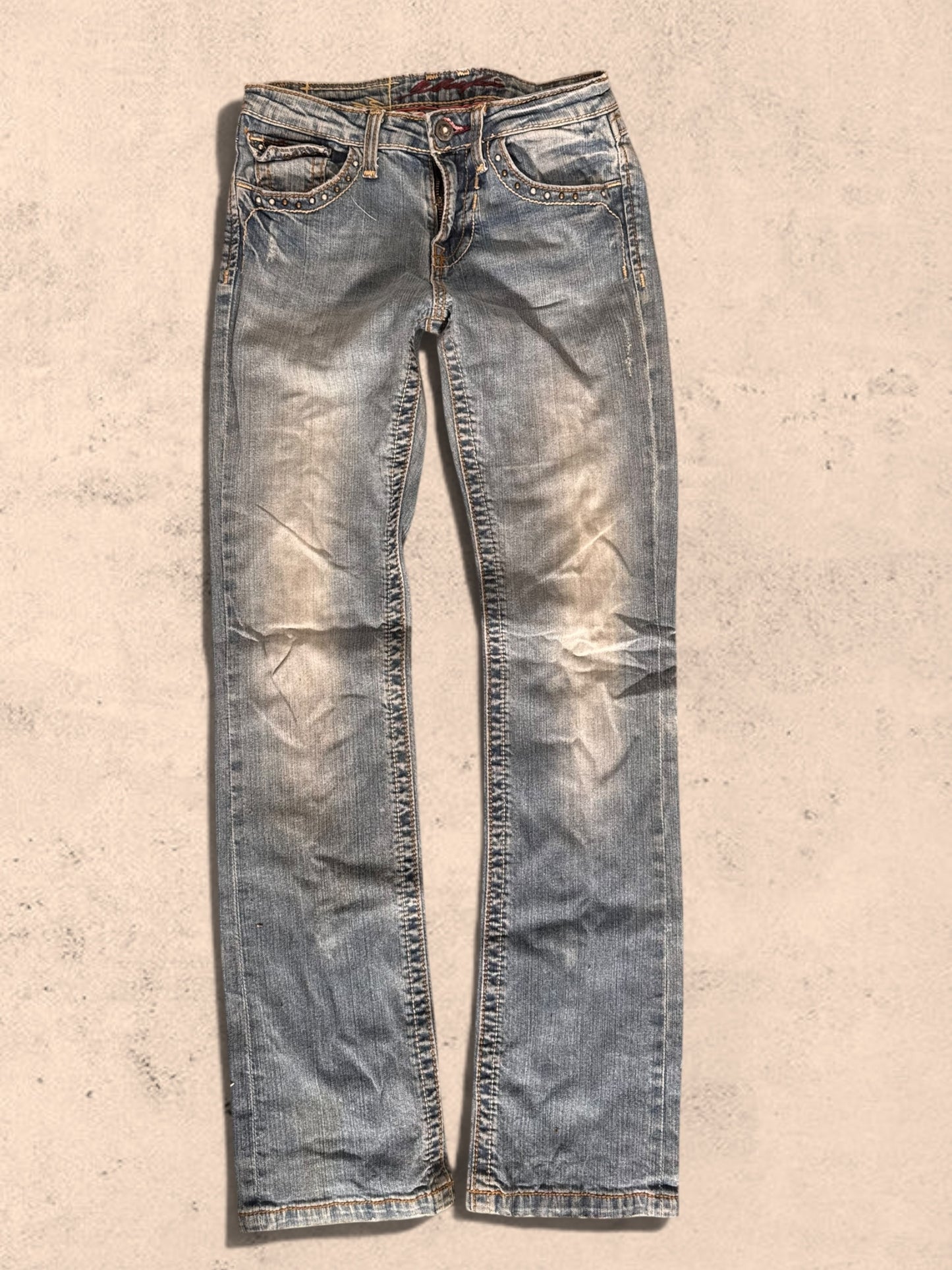 Lågmidjade jeans stl: XXS