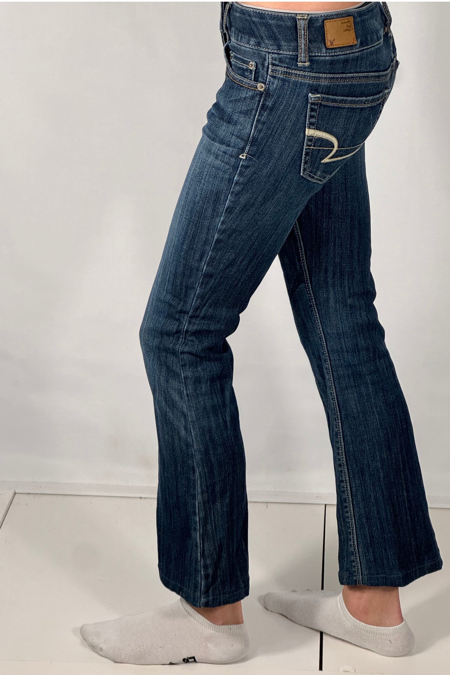 Lavlivede jeans str: XS