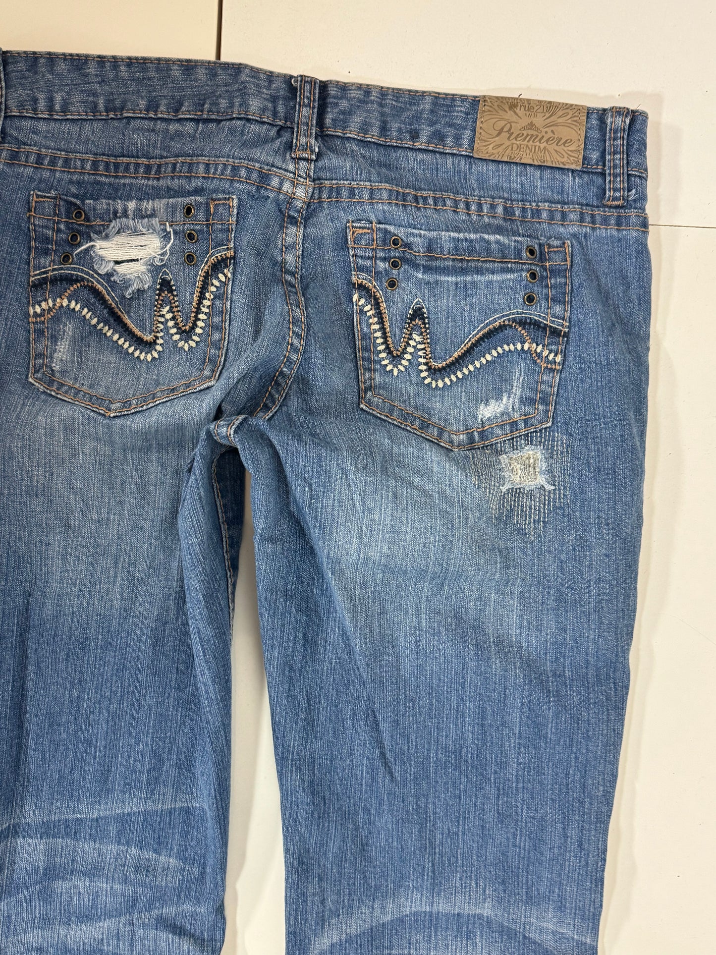 Lågmidjade jeans stl: S/M