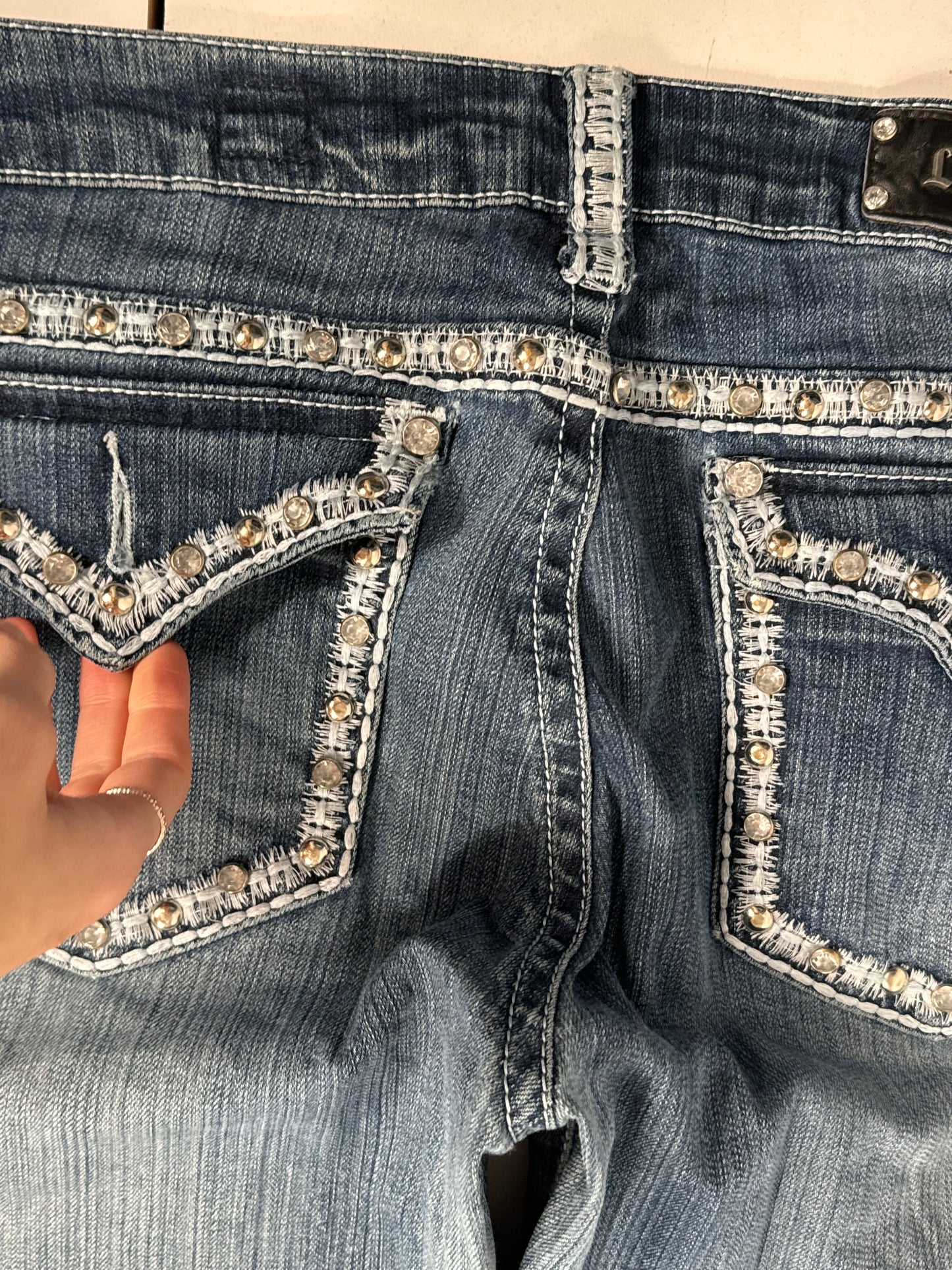Lågmidjade jeans stl: L