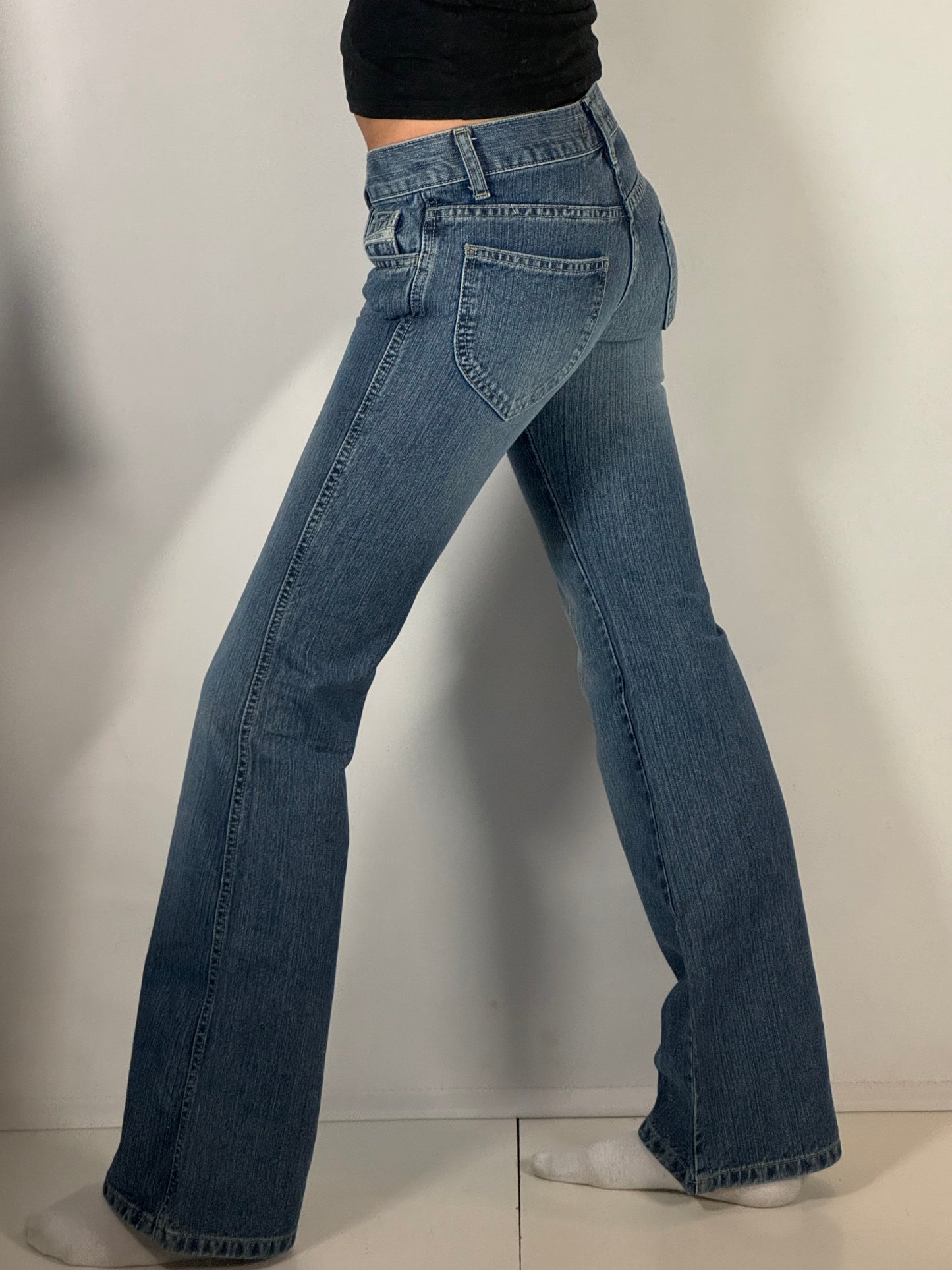 Lågmidjade jeans stl: XXS (W28/L34)