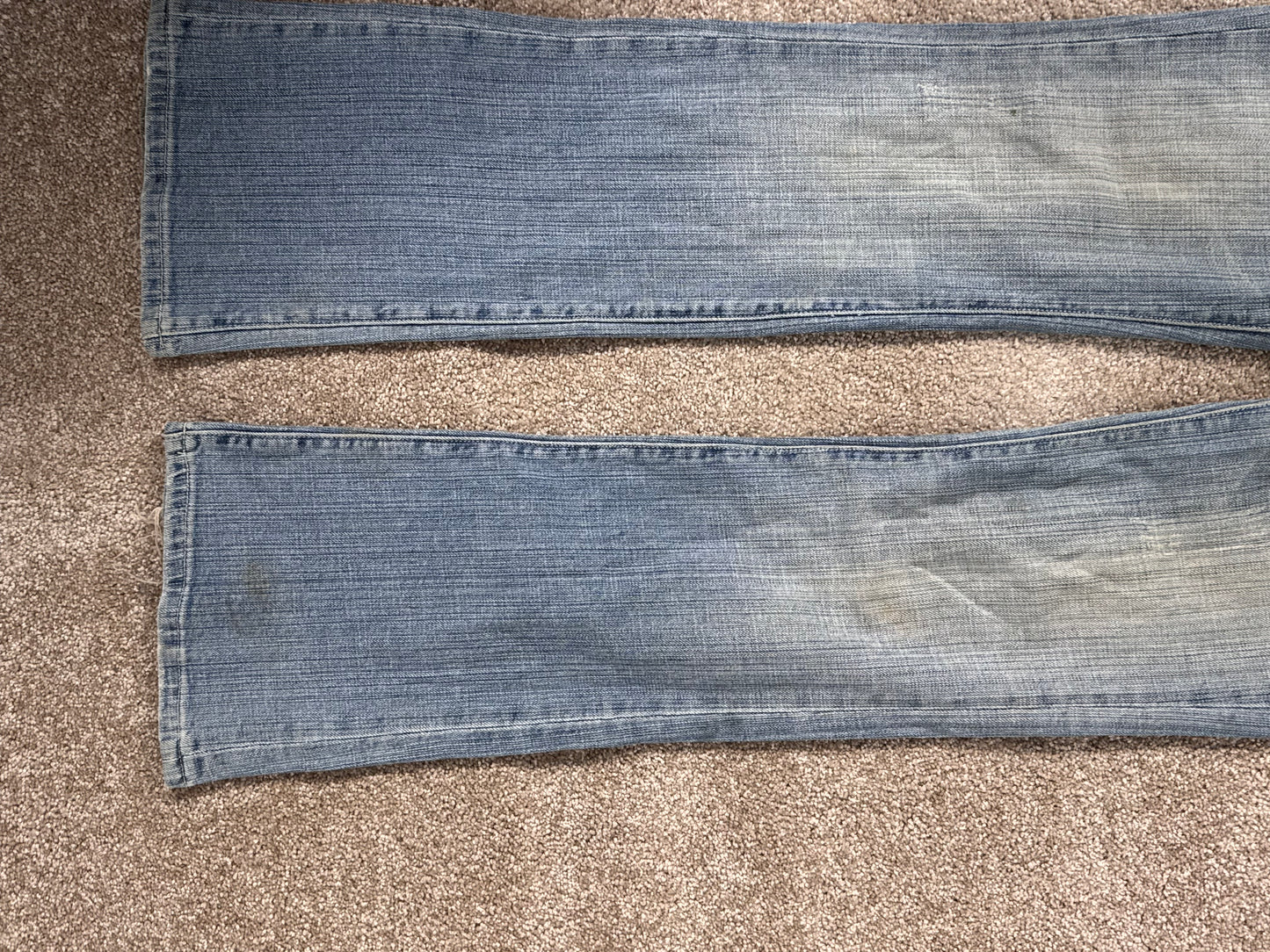 Lågmidjade jeans stl: S