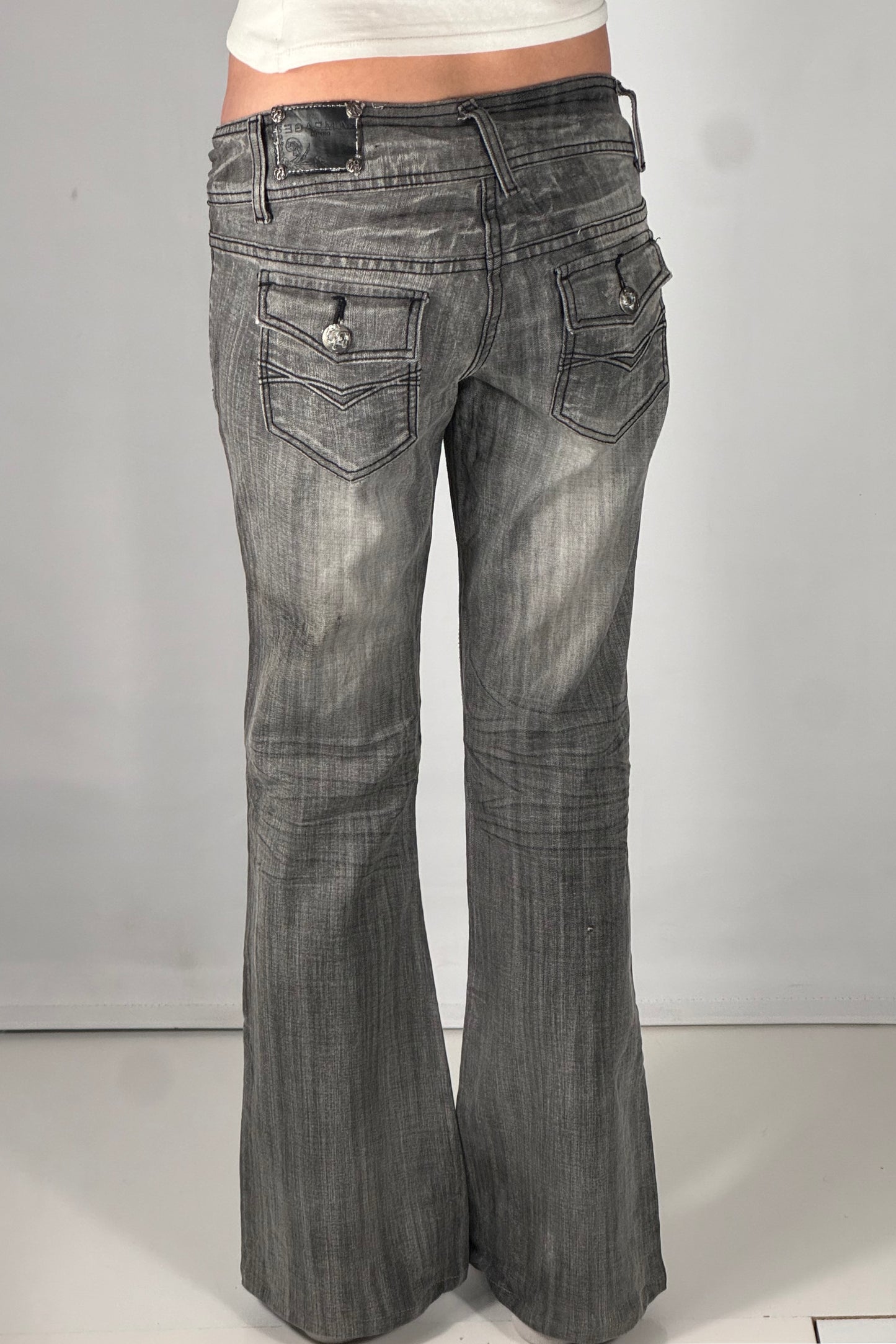 Lågmidjade jeans stl: XS