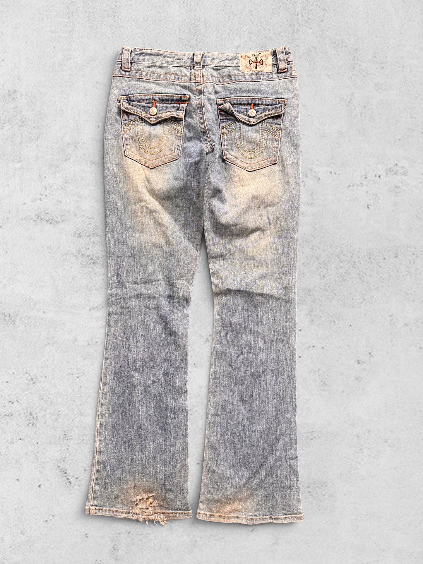 Lågmidjade jeans stl: S