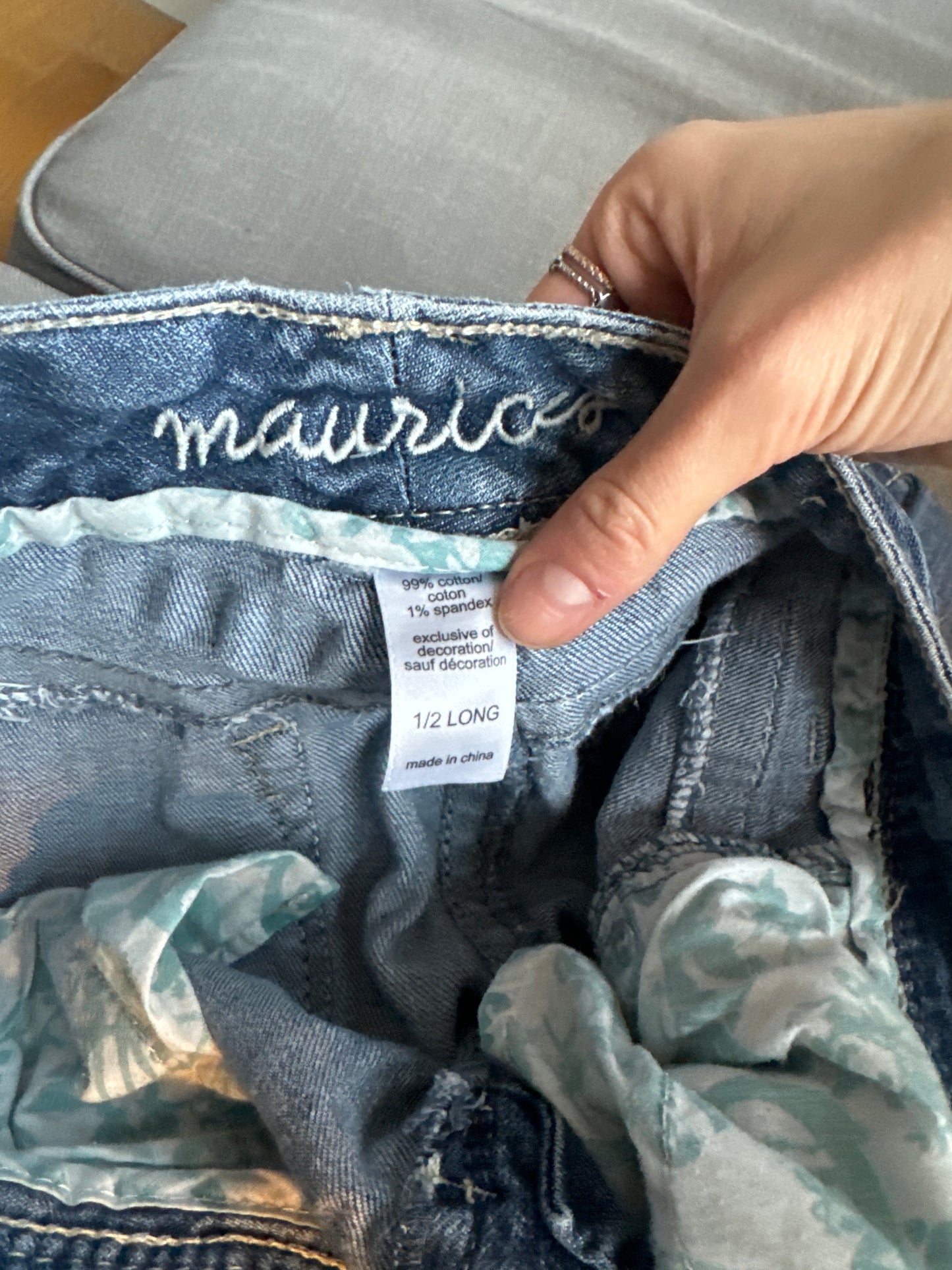 Lågmidjade jeans stl: XS