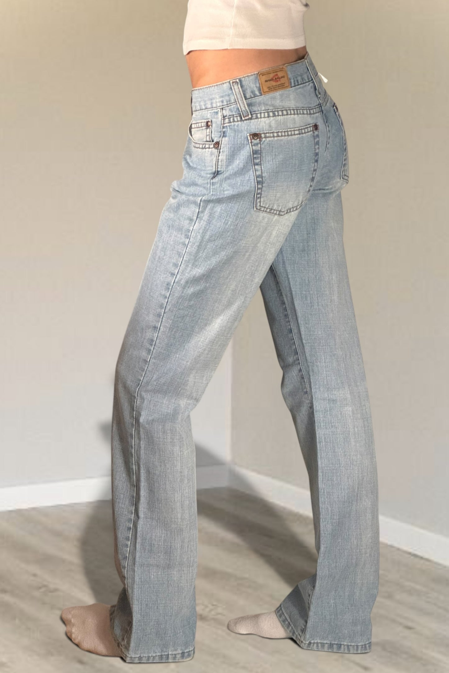 Lavlivede jeans str: XXS