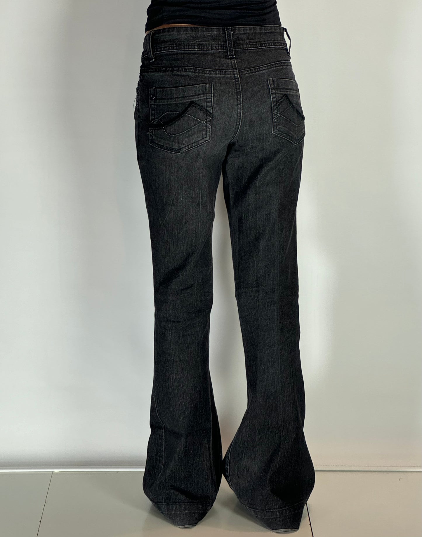 Lågmidjade jeans stl: S