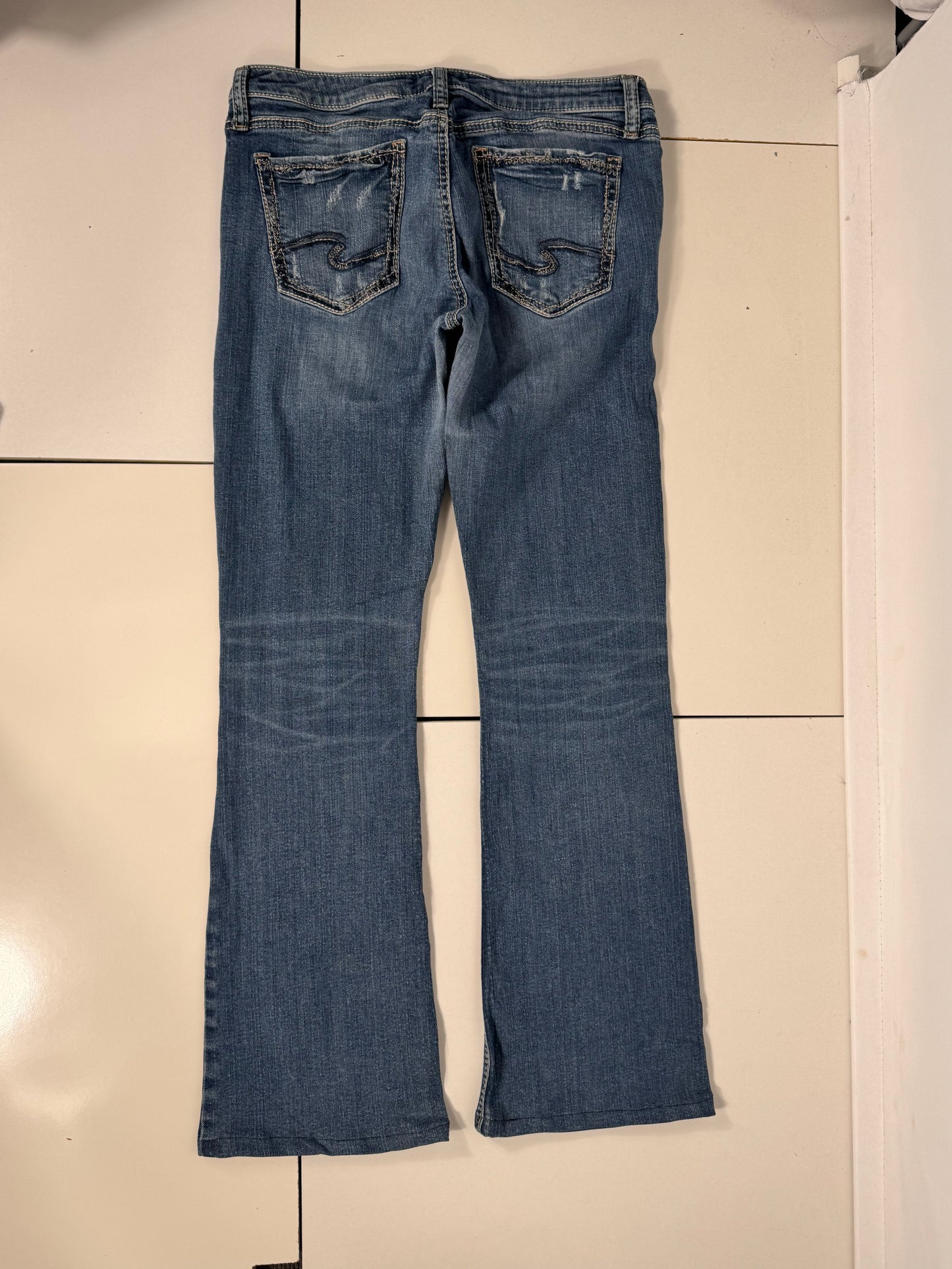 Lågmidjade jeans stl: