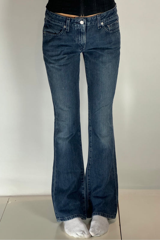 Lågmidjade jeans stl: M