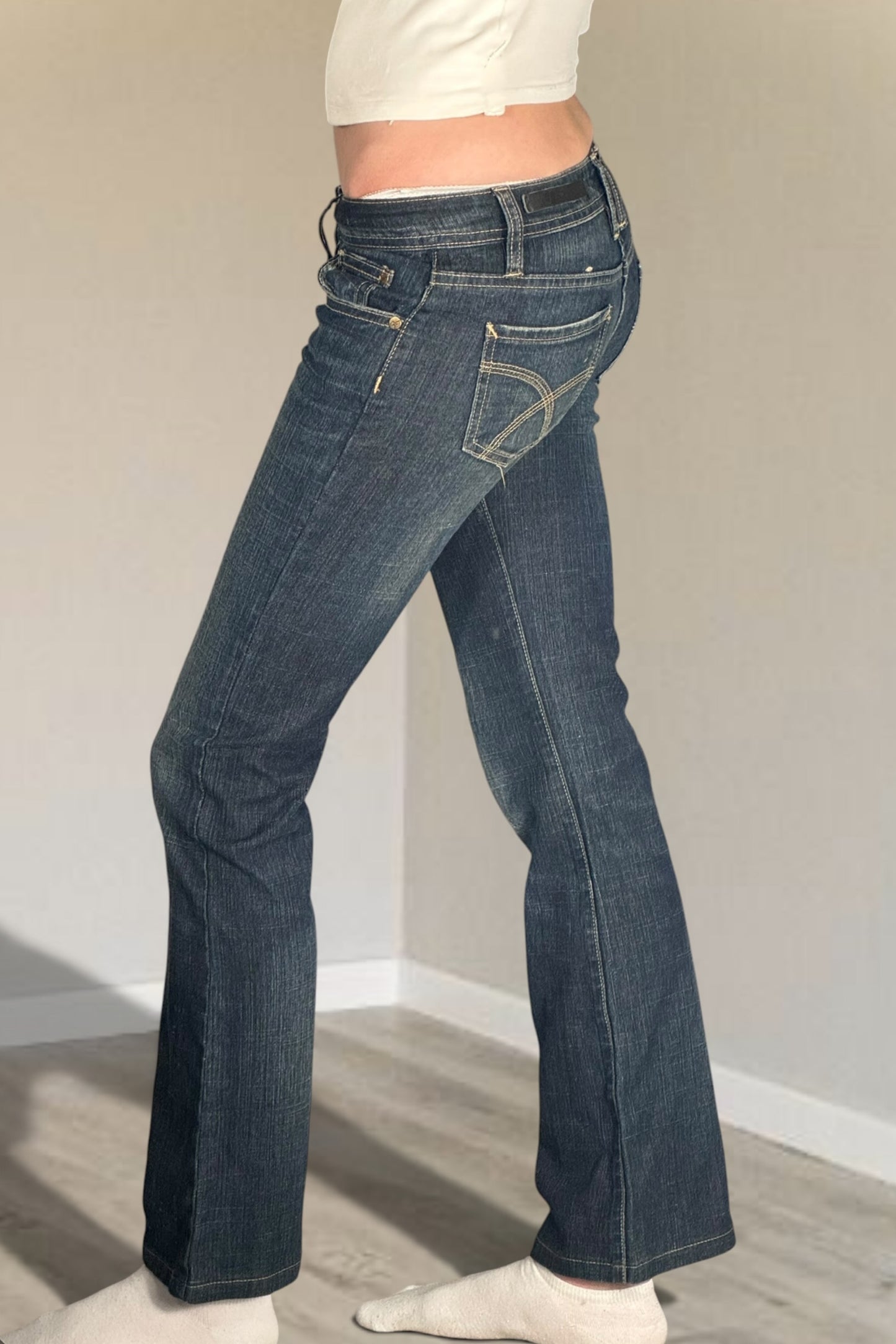 Lågmidjade jeans stl: XXS