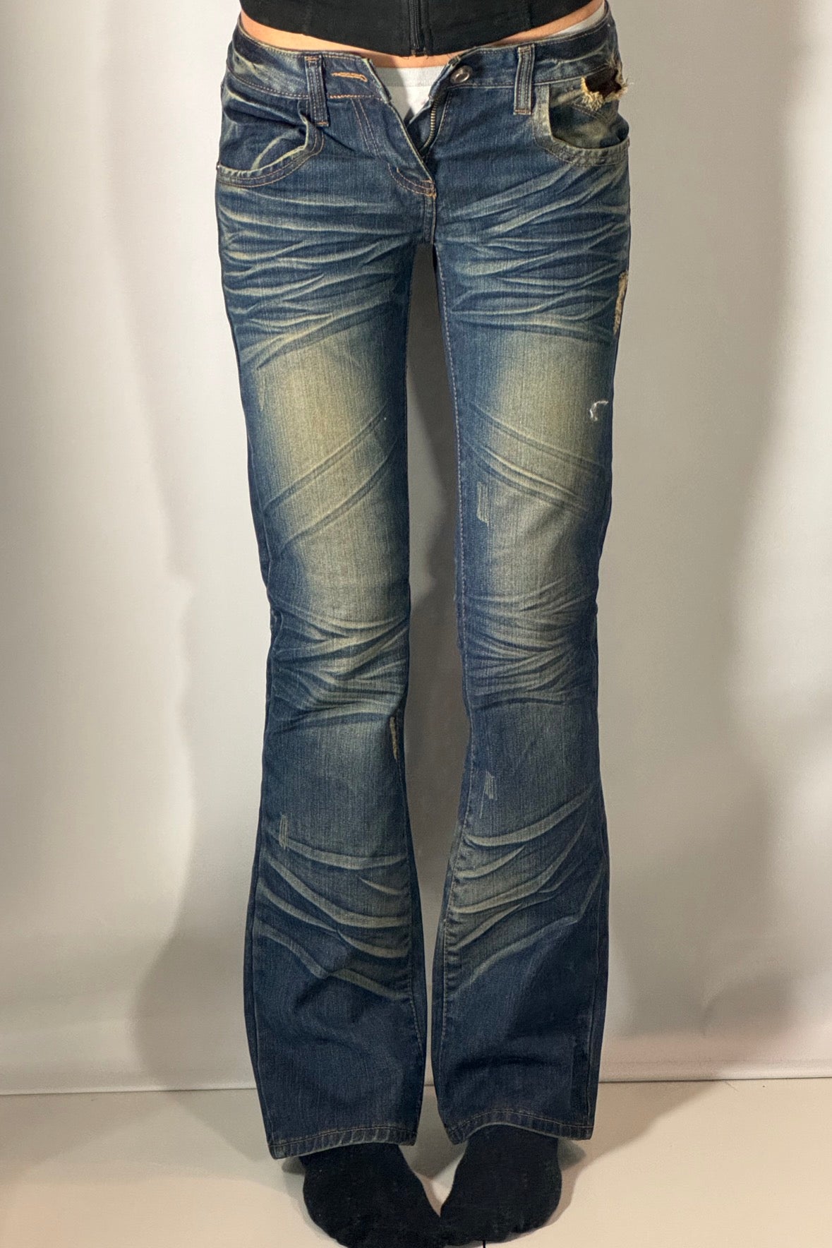 Lågmidjade jeans stl: XXS