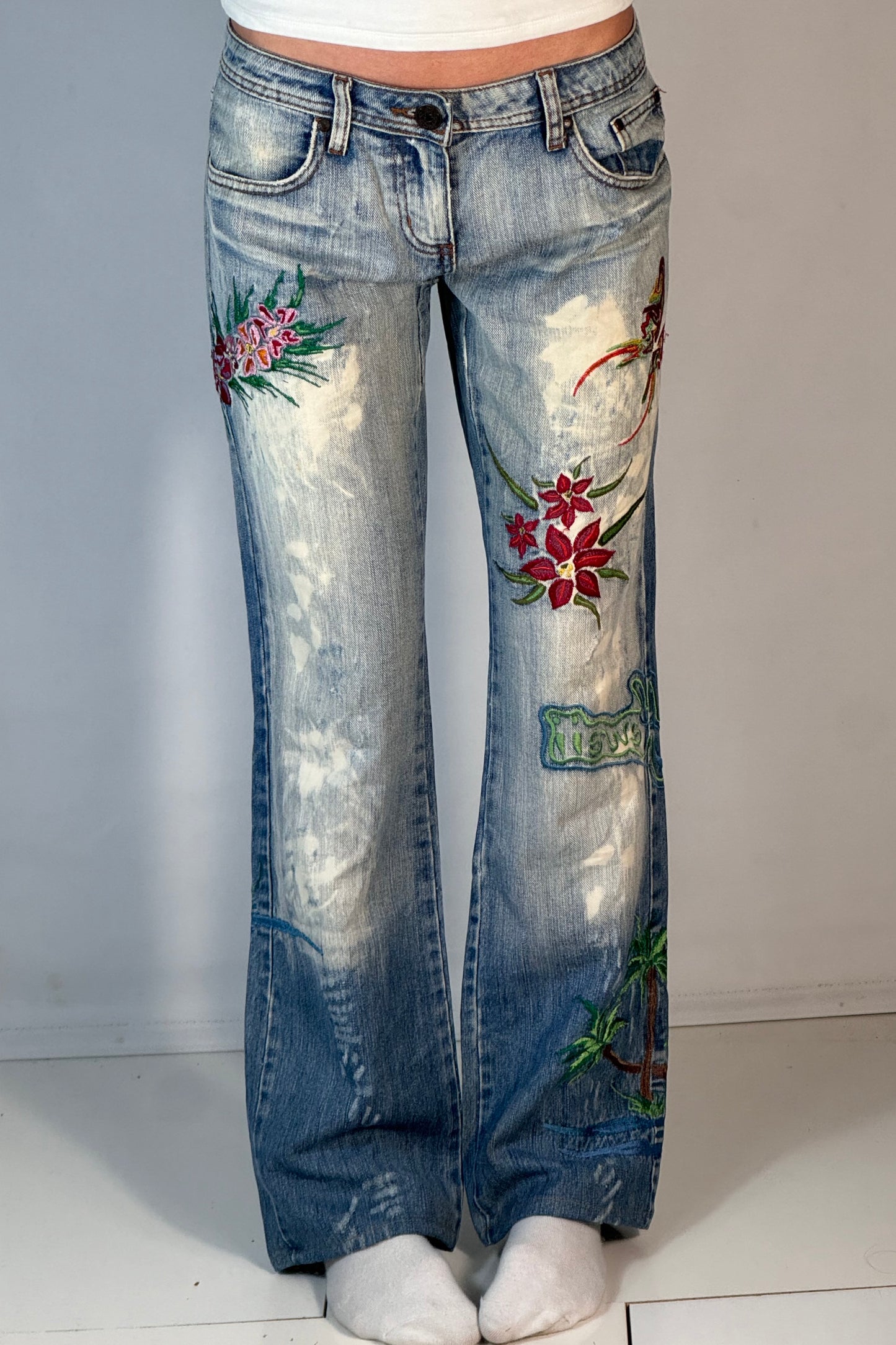 Lavlivsjeans str: M